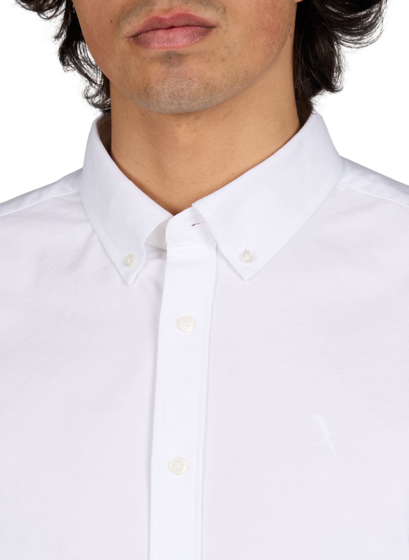 Chemise droite Empire en coton mélangé AIGLE Blanc