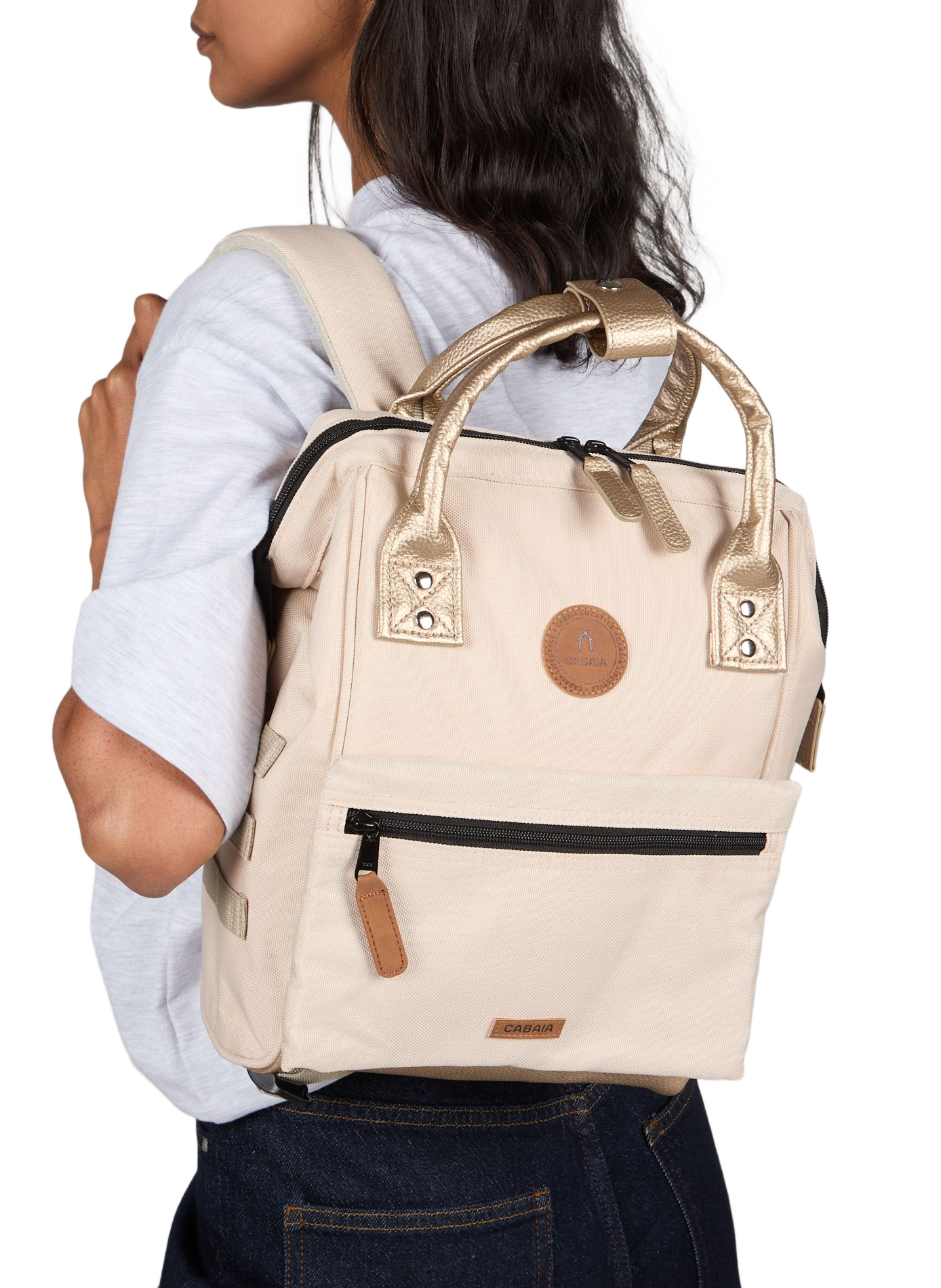 Sac à dos Adventurer Small CABAIA Beige
