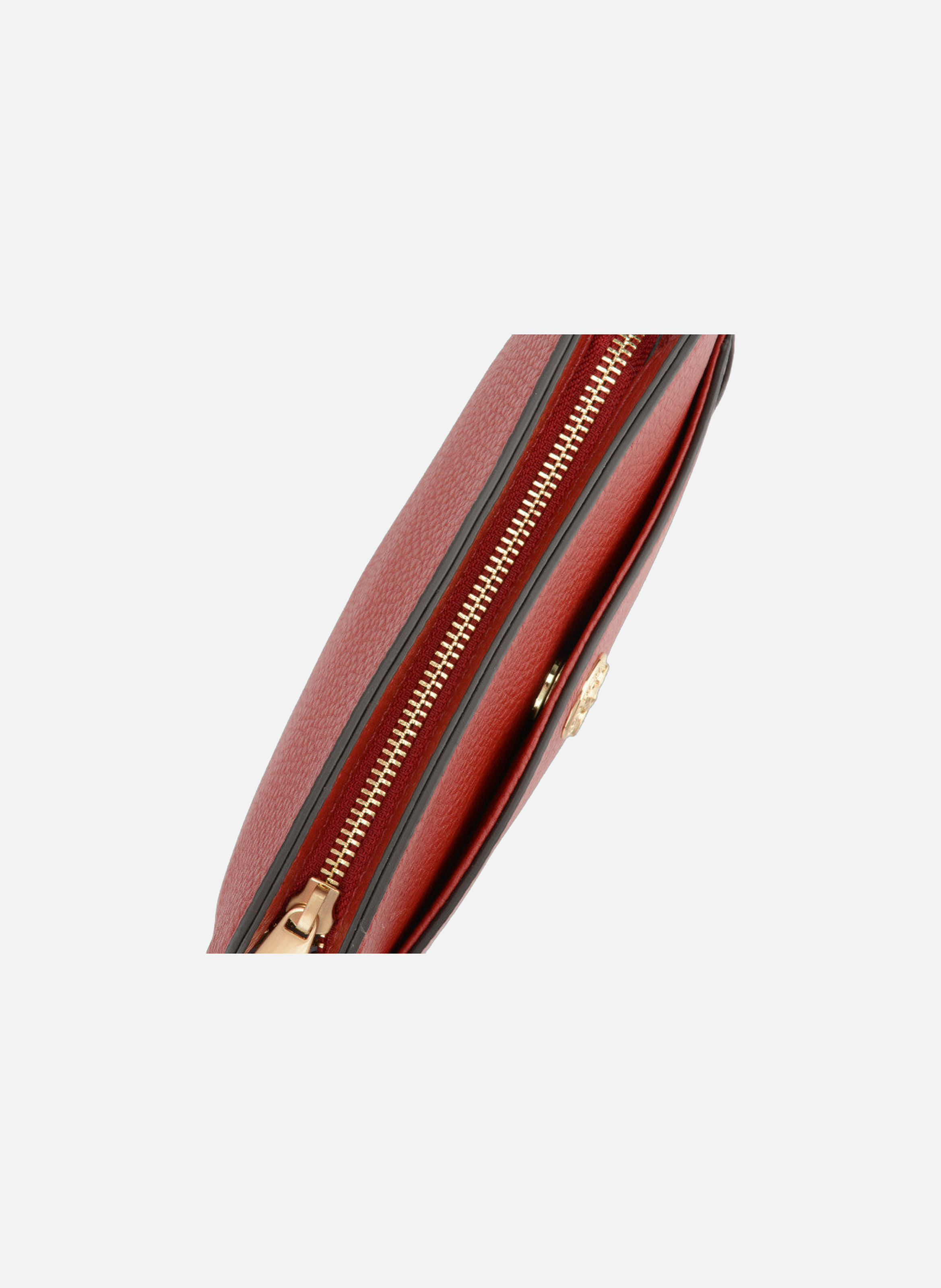 Image | sac cabas en cuir de vachette POURCHET Rouge