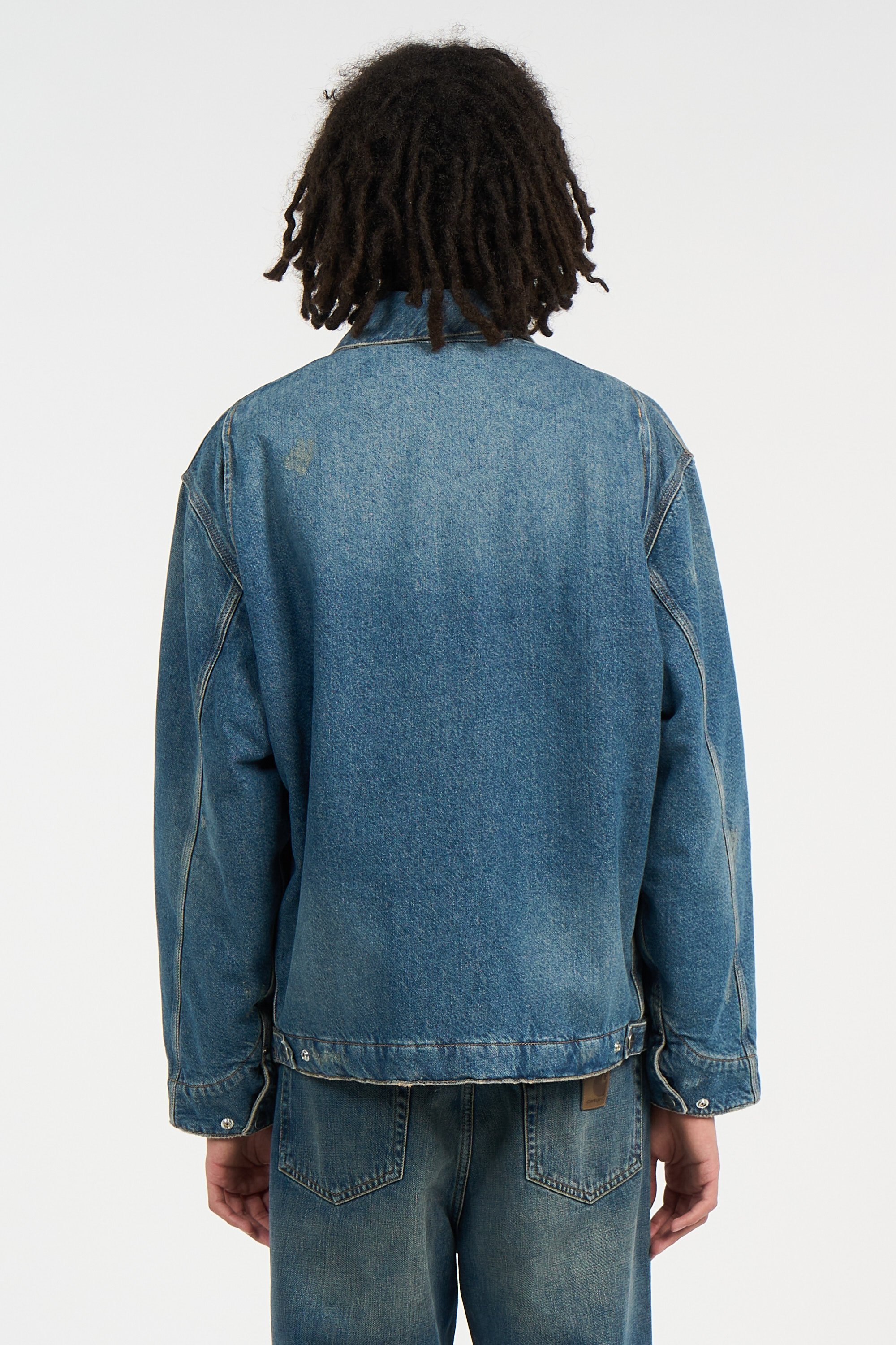 Veste doublée og detroit jacket CARHARTT WIP Bleu