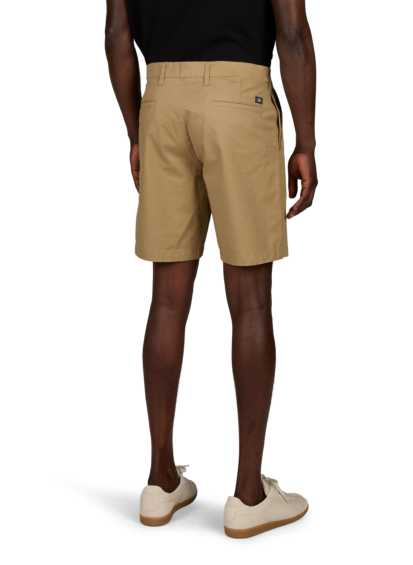 Ultimate straight cotton blend shorts DOCKERS Beige