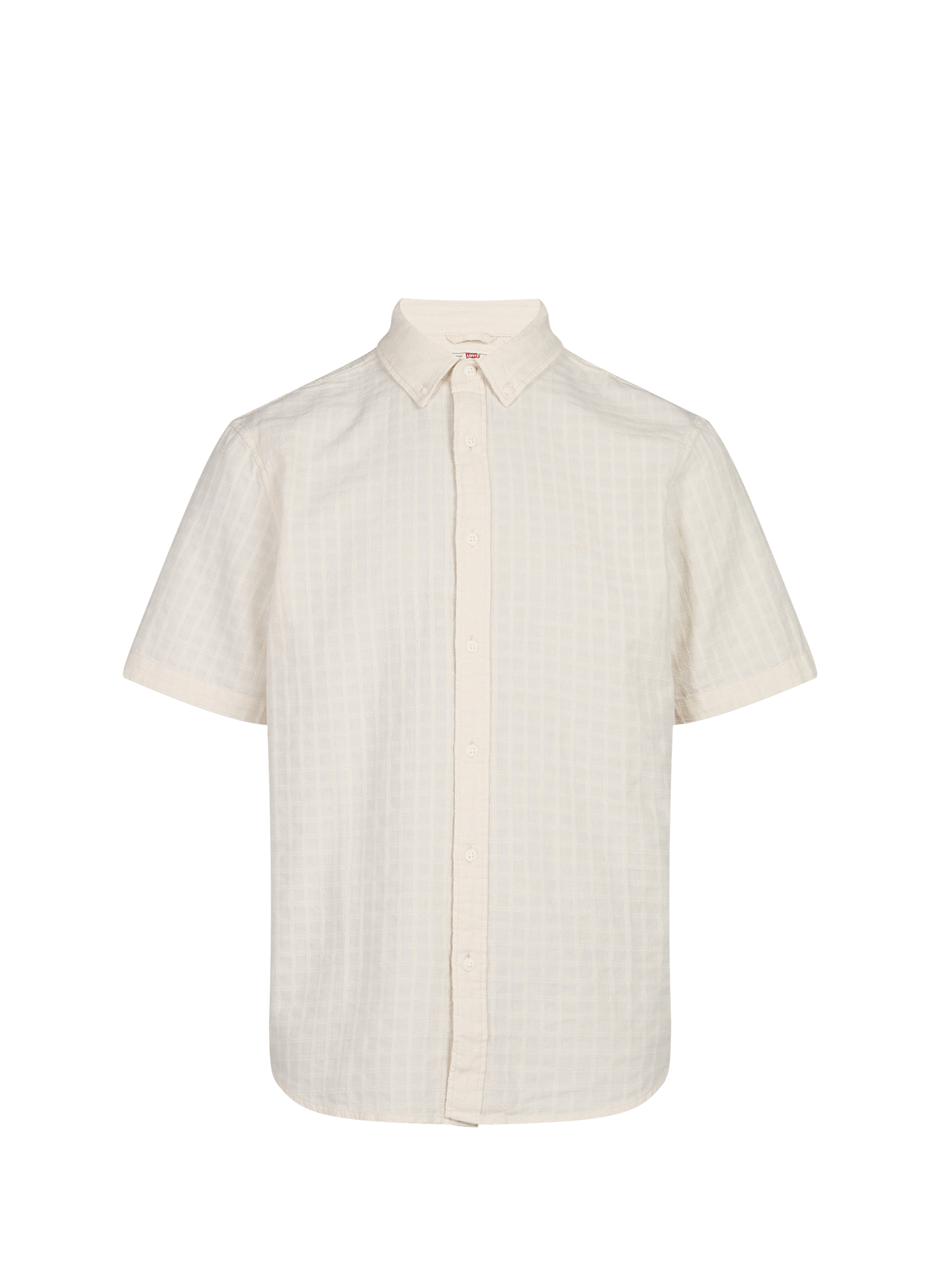 Camisa de cuadros tono sobre tono de algodón LEVI'S Beige