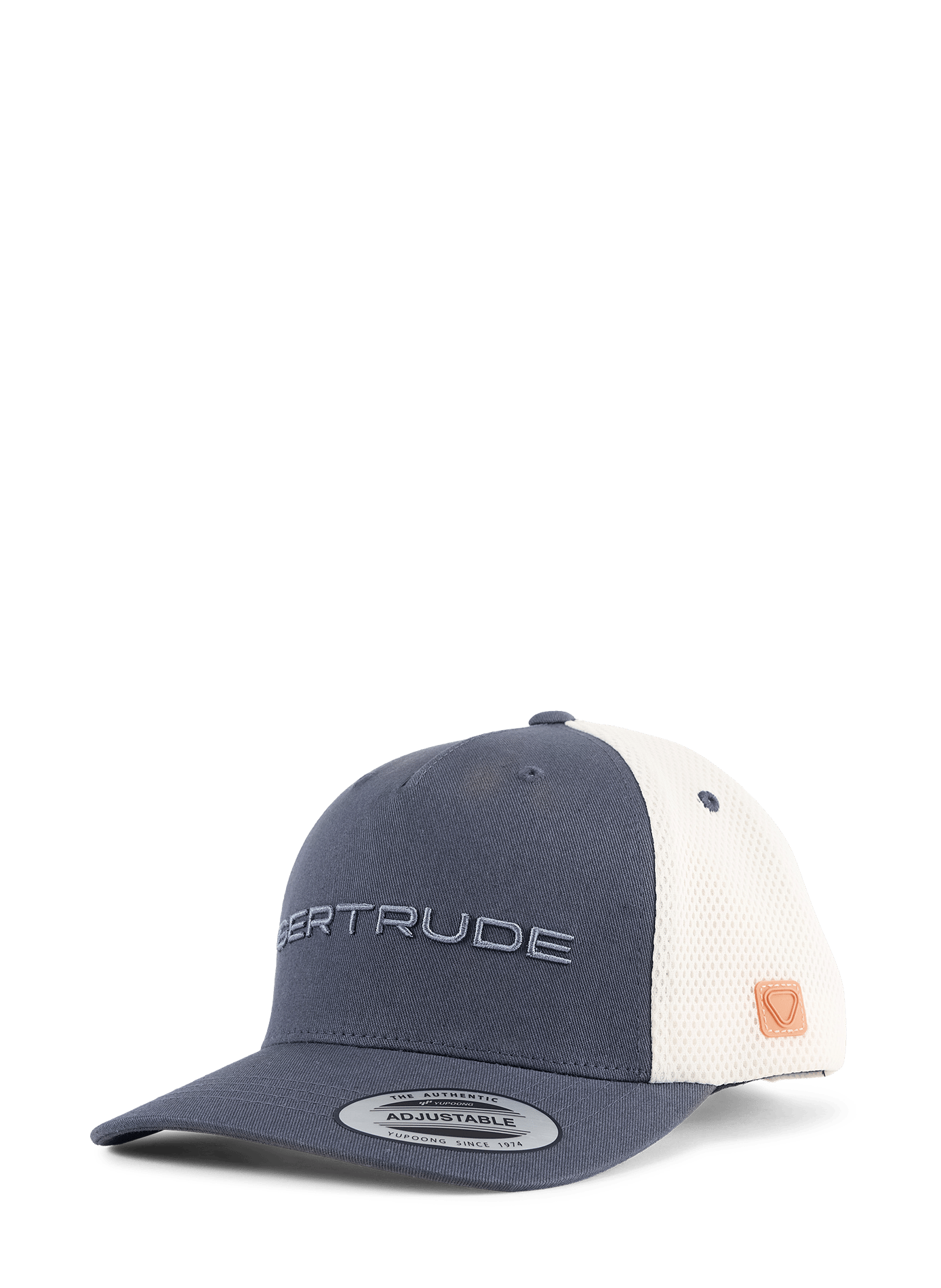 Benja embroidered logo cap GERTRUDE Blue