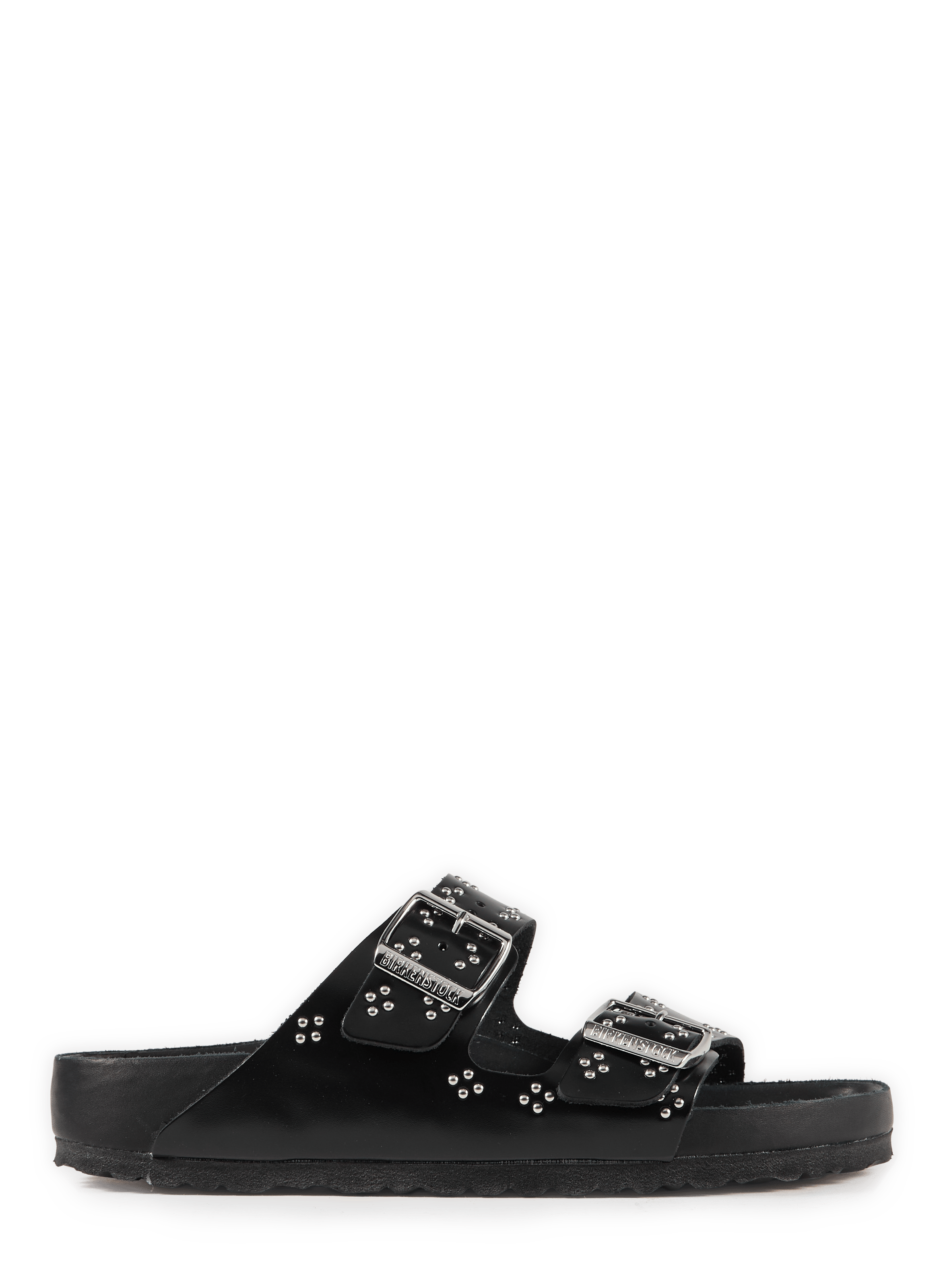 Zuecos de cuero BIRKENSTOCK Negro