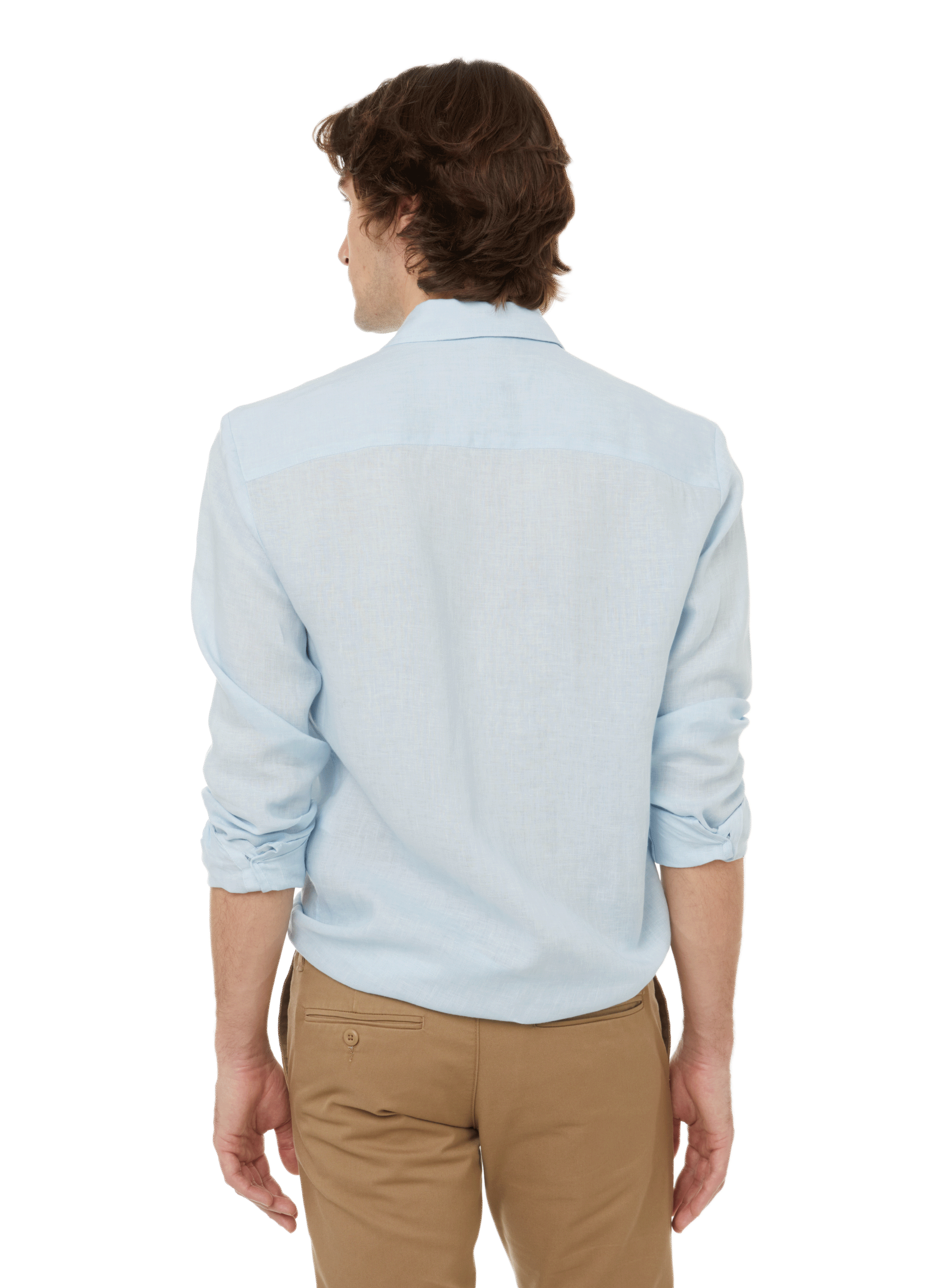 Cassel linen shirt A.P.C. Blue