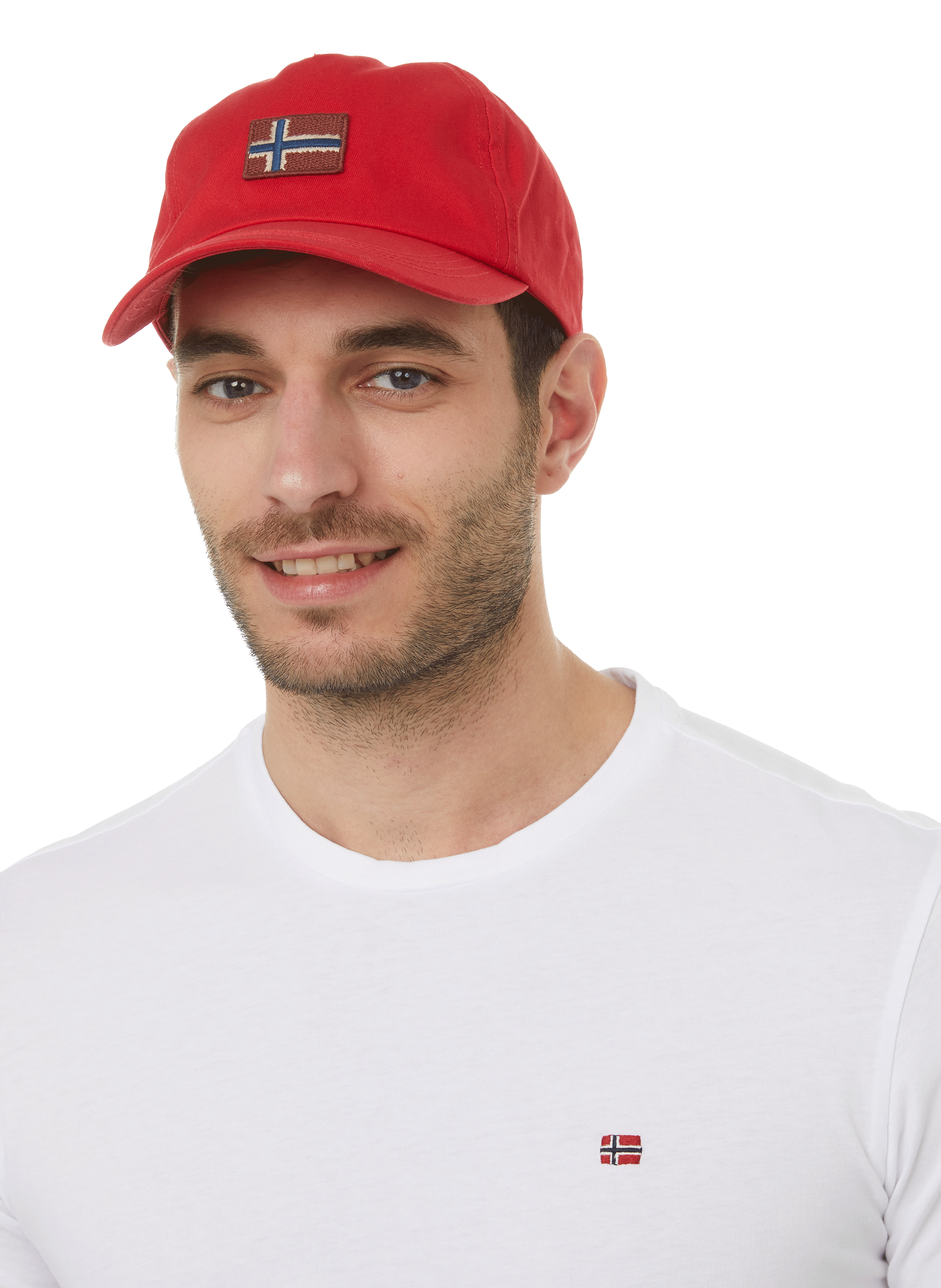 Round-neck cotton T-shirt NAPAPIJRI White