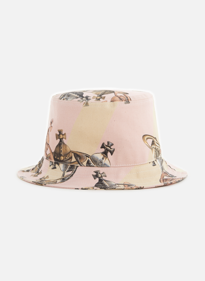 VIVIENNE WESTWOOD printed cotton bucket hat