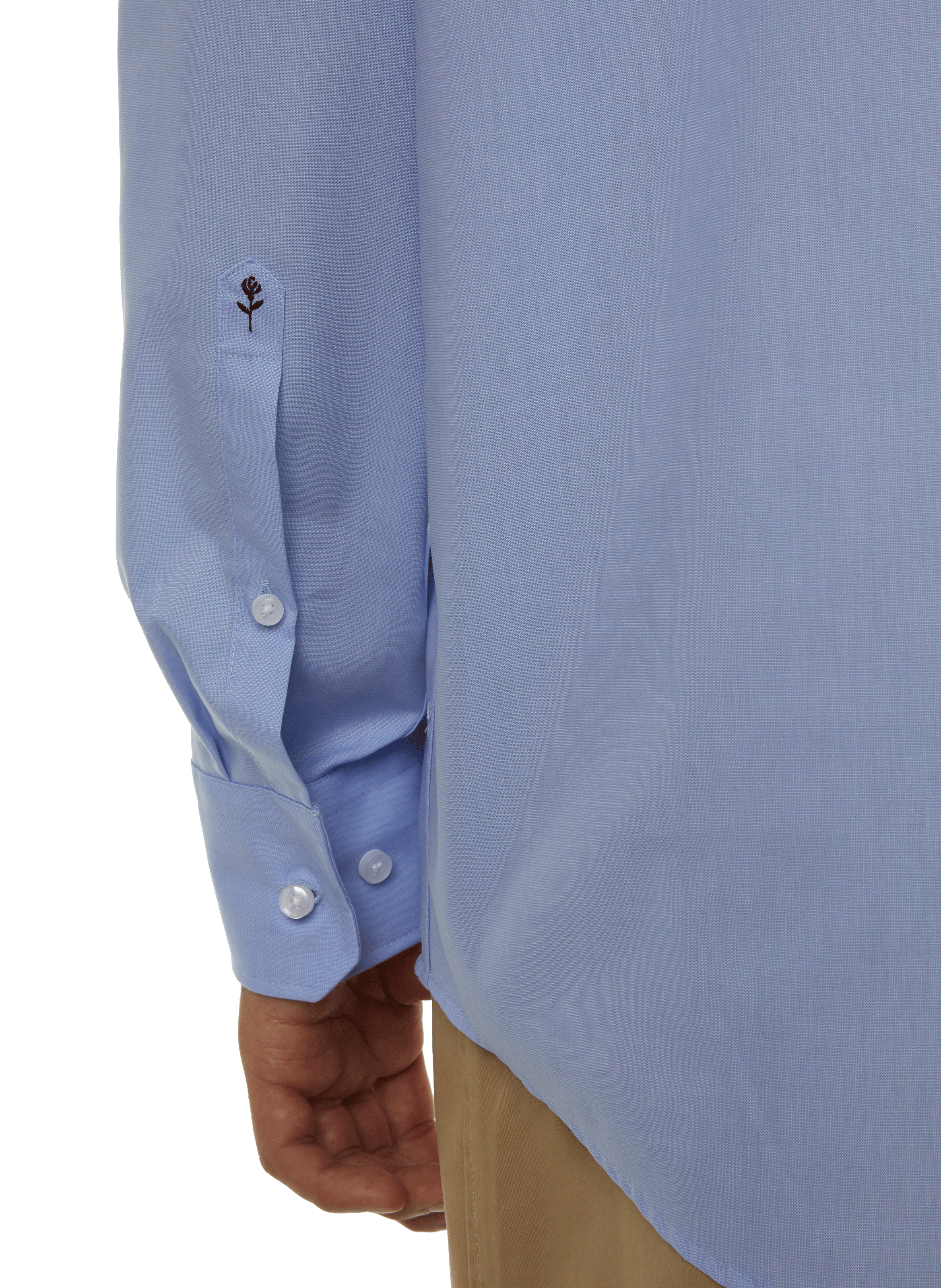 Chemise regular en coton SEIDENSTICKER Bleu