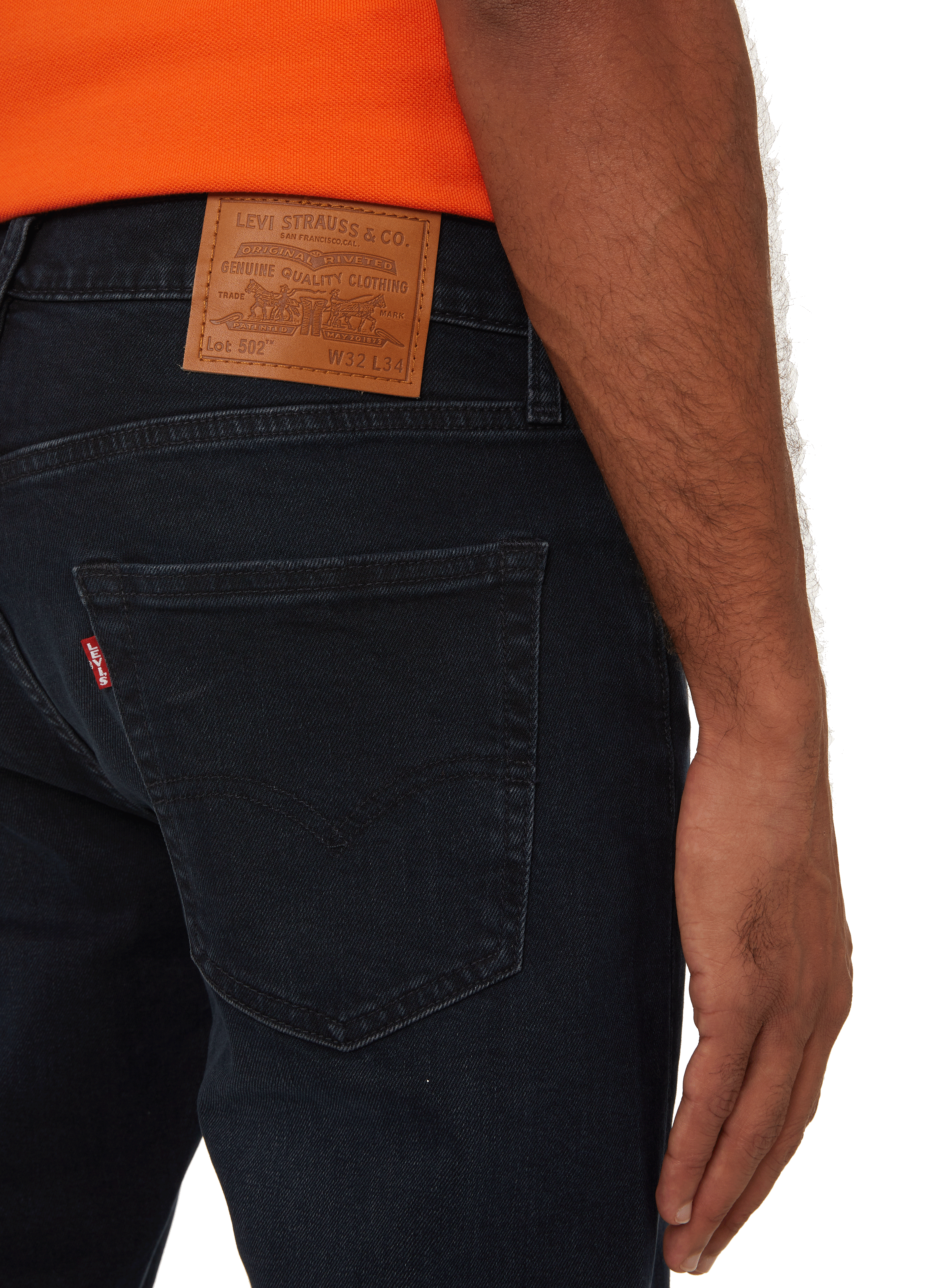 Jean tapered LEVI'S Gris