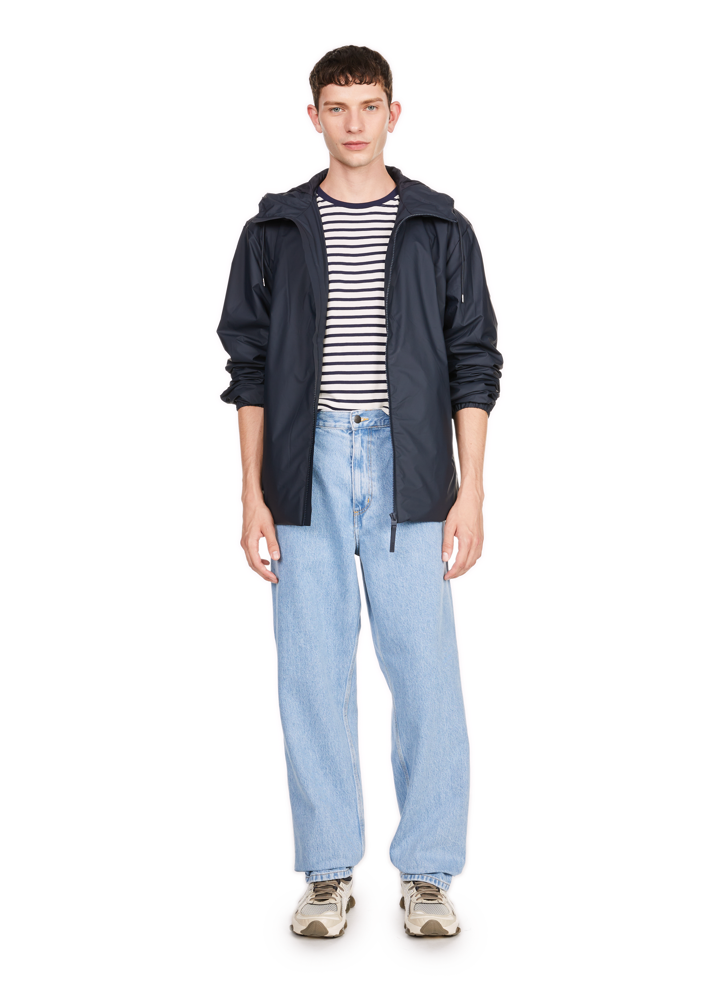 Solid Raincoat RAINS Blue