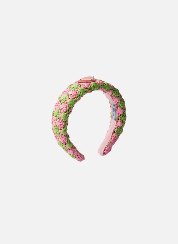 Bandeau en crochet Rose by PRADA PRADA Bandeau en crochet Rose