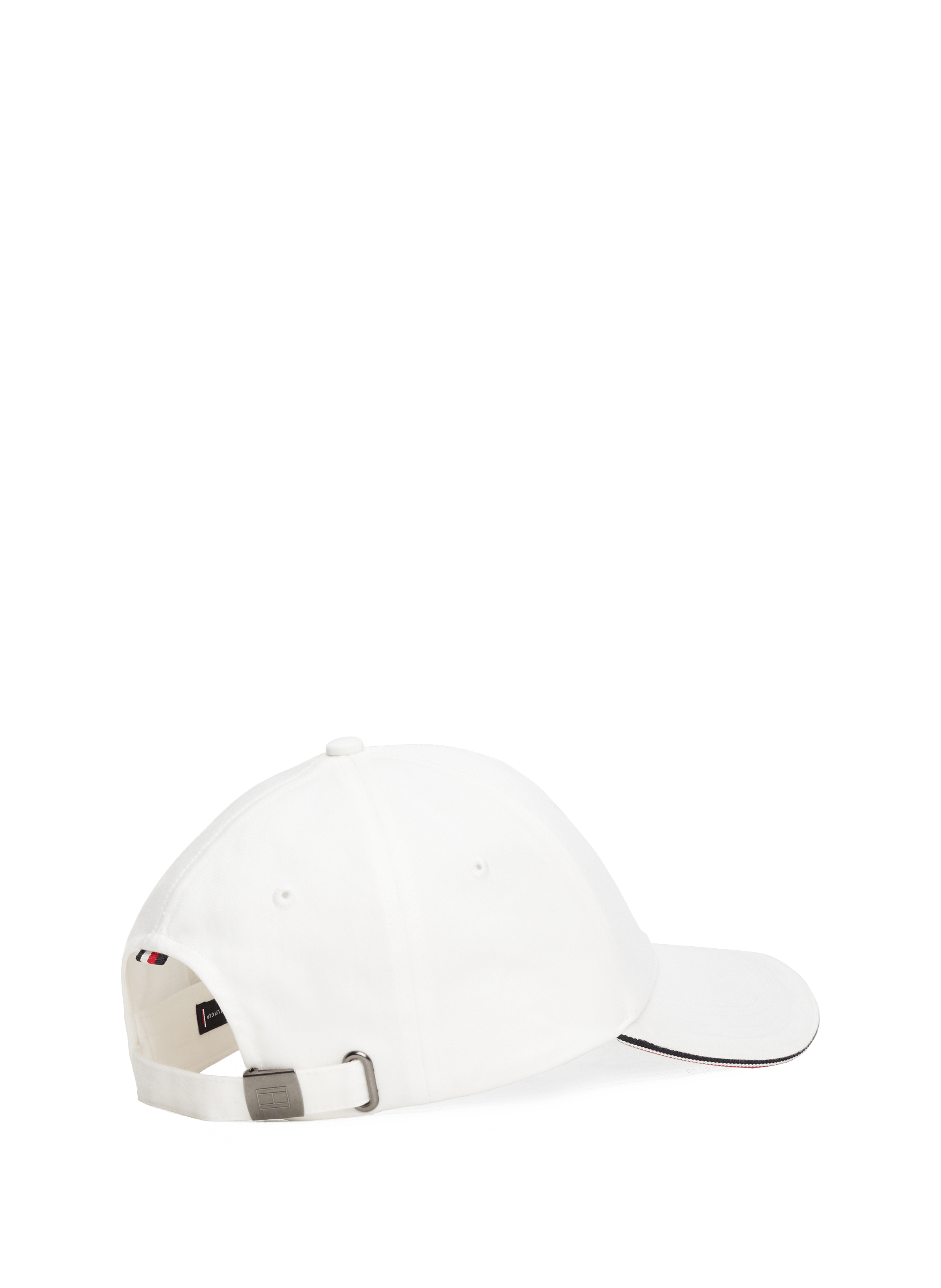 Cotton Logo Baseball Cap TOMMY HILFIGER White