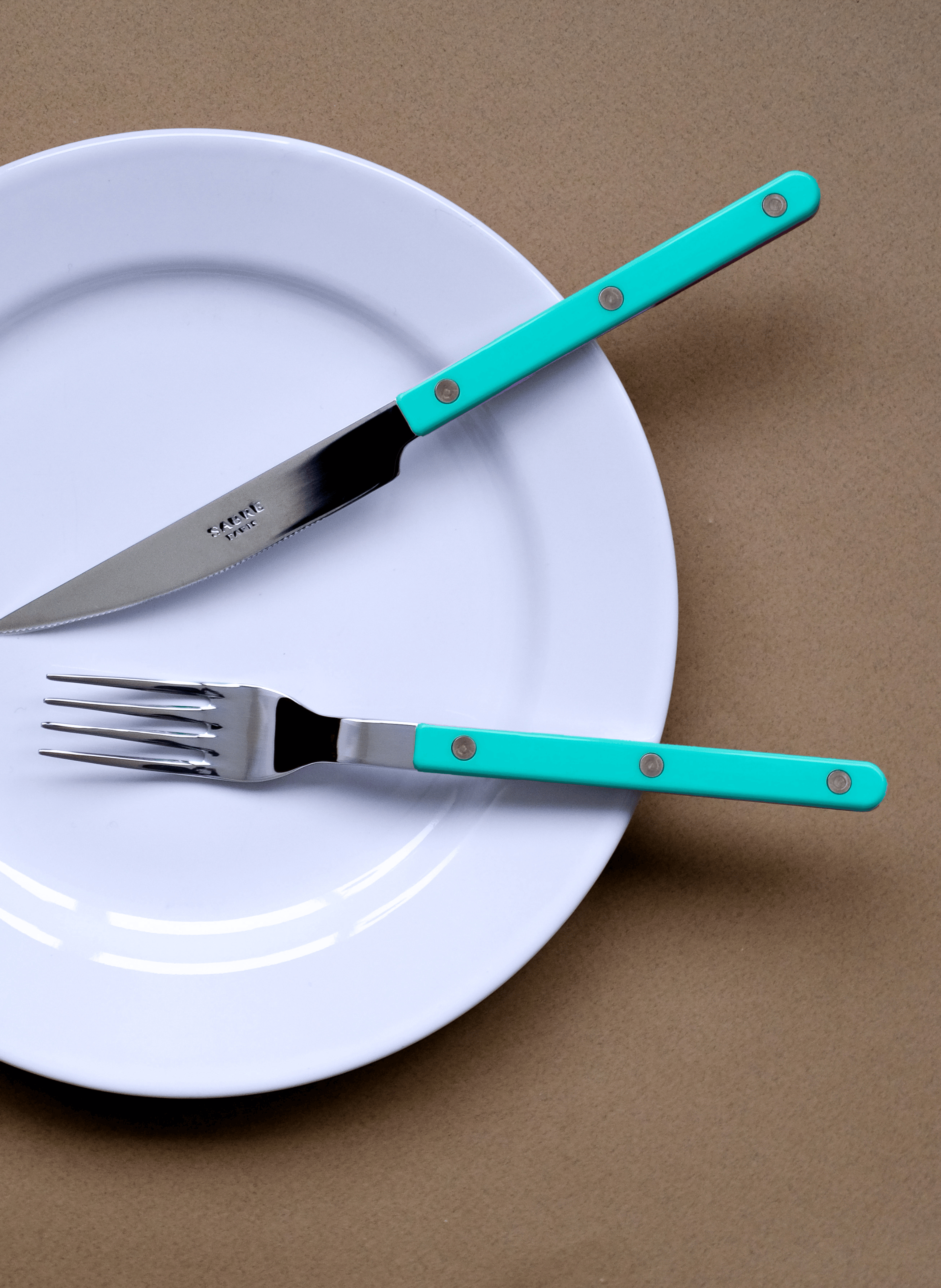 Fourchette de table, bistrot SABRE PARIS Bleu