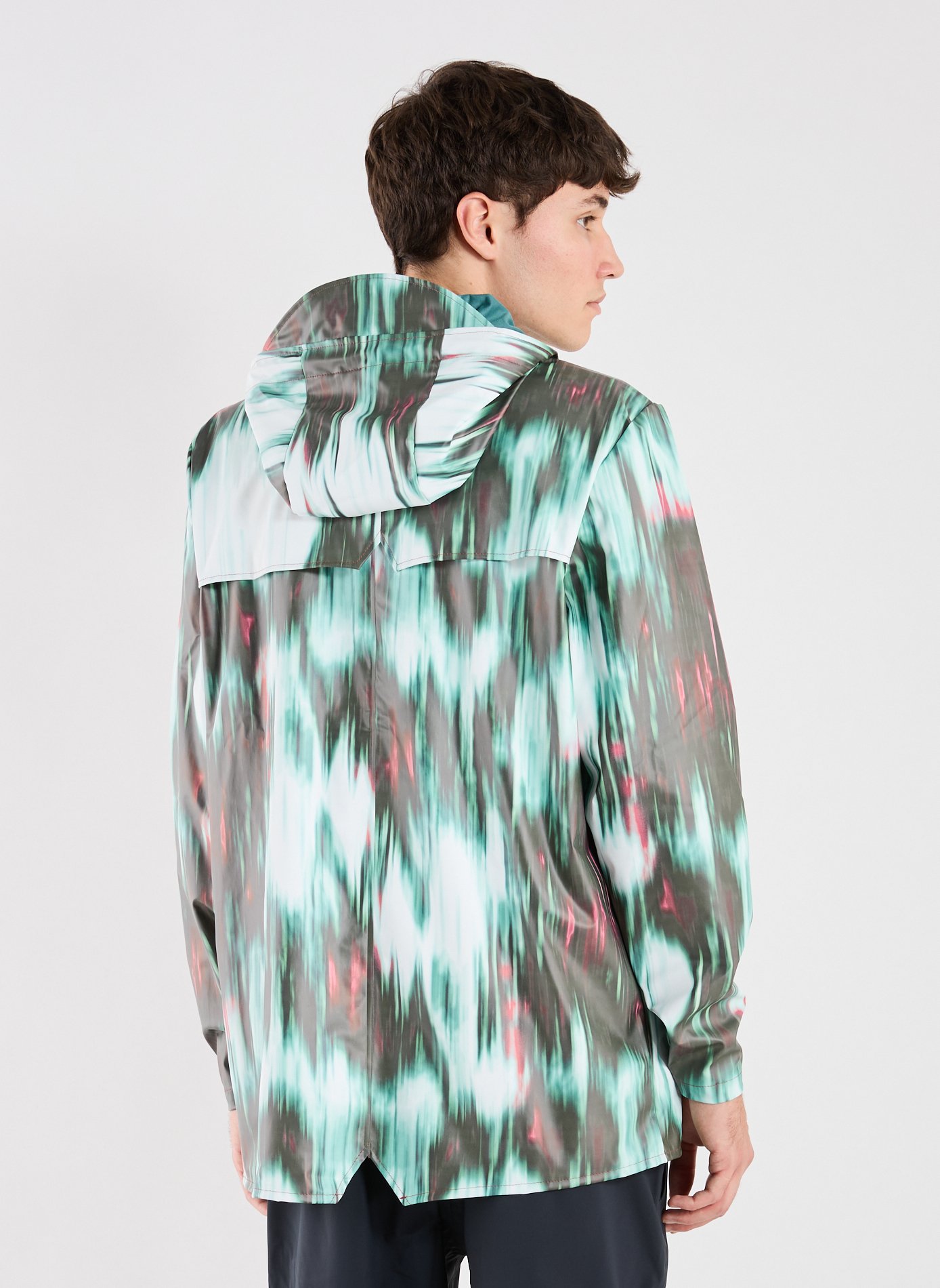 Hooded raincoat RAINS Multicolour