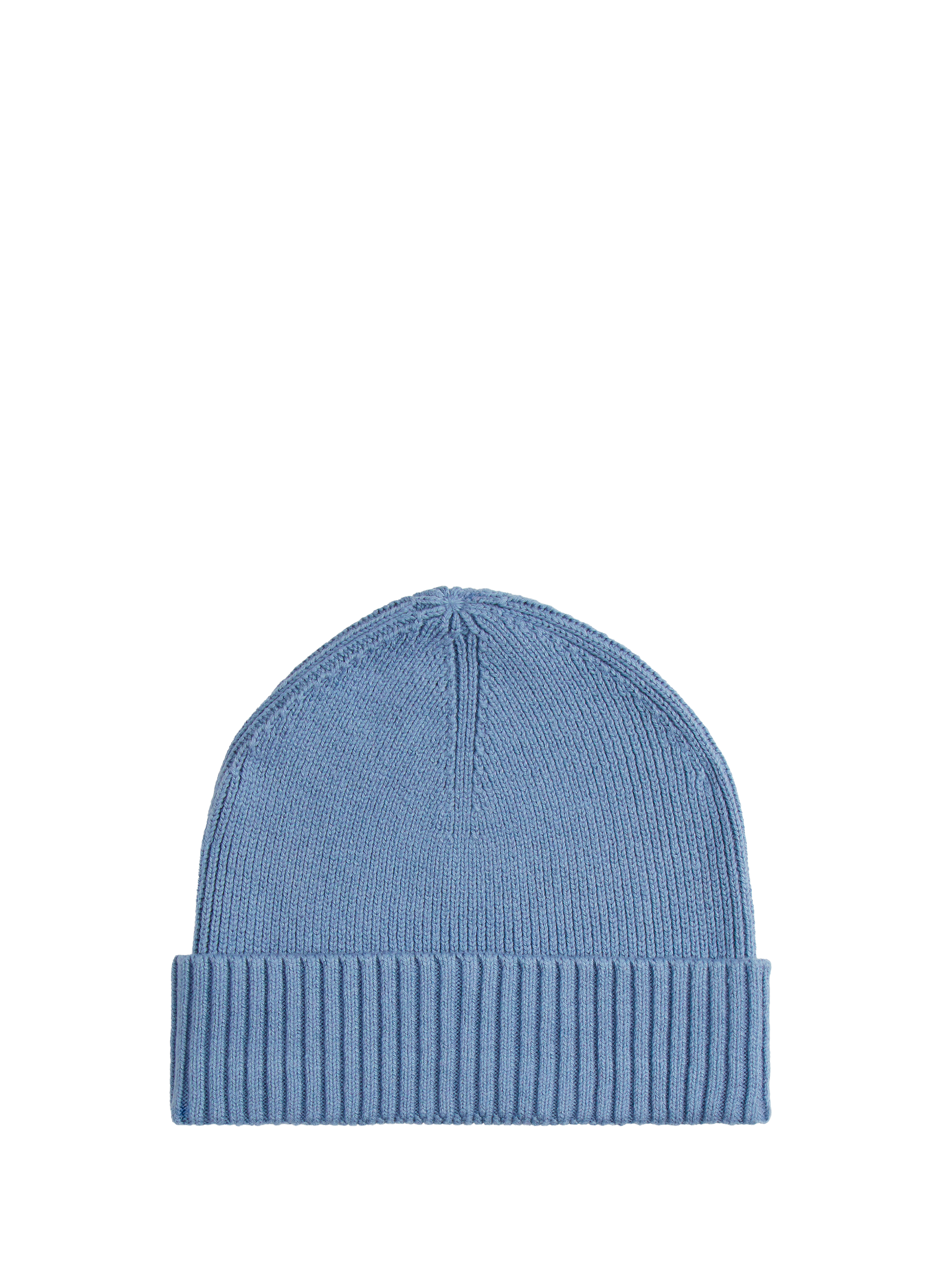 Cotton beanie TOMMY HILFIGER Blue