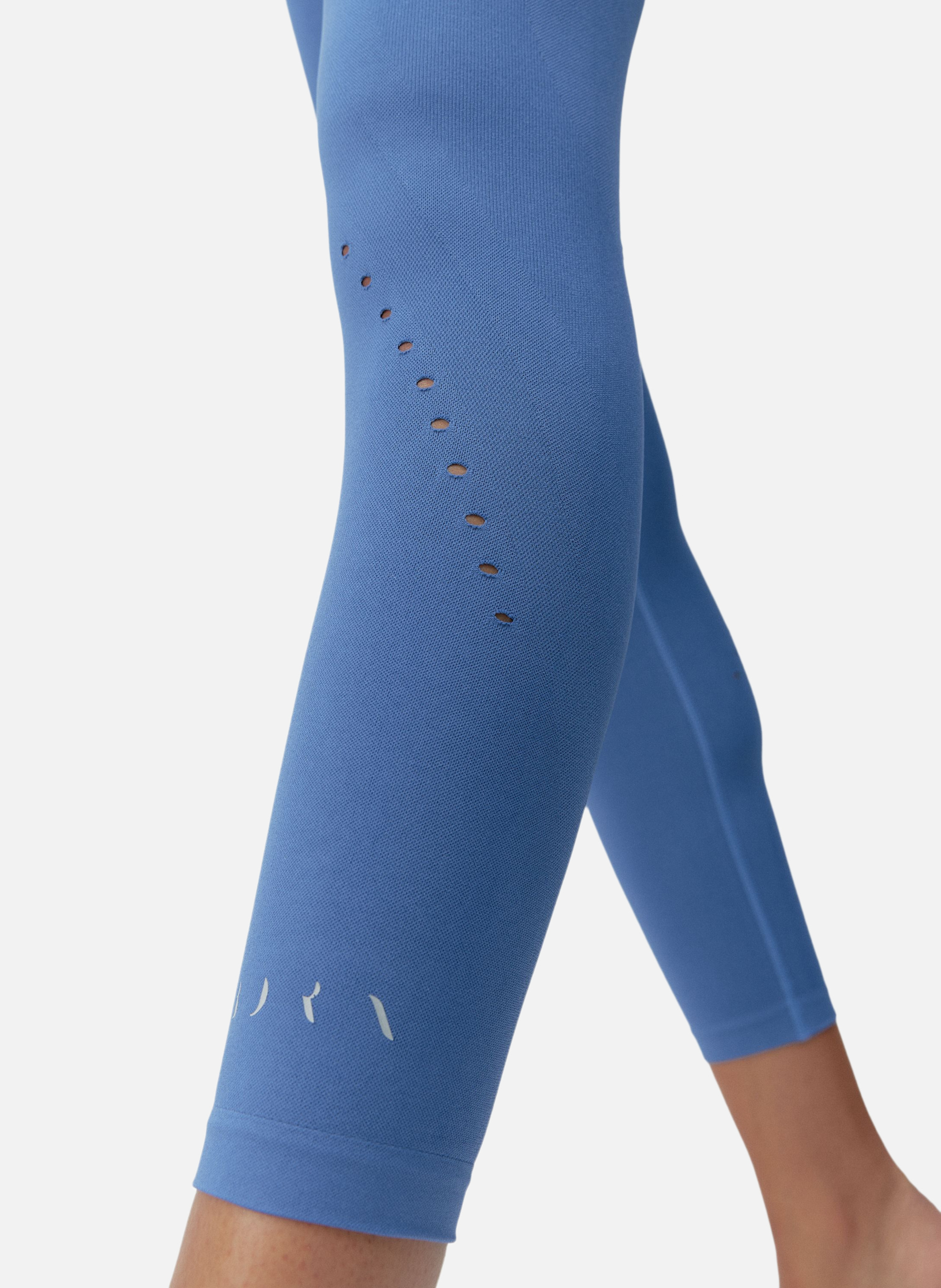 Legging de sport 7/8 seamless alana BORN LIVING YOGA Bleu