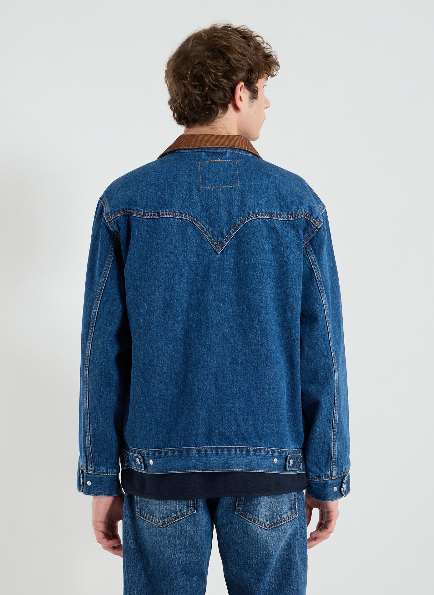 Oversized denim jacket LEVI'S Blue