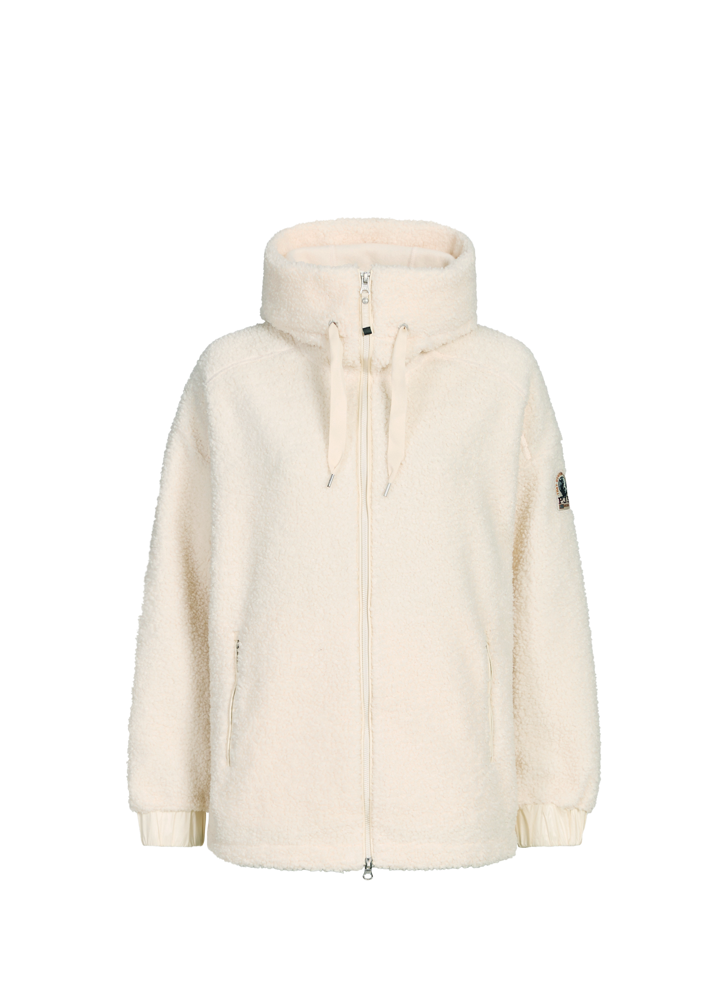 Zip-up fleece hoodie PARAJUMPERS Beige