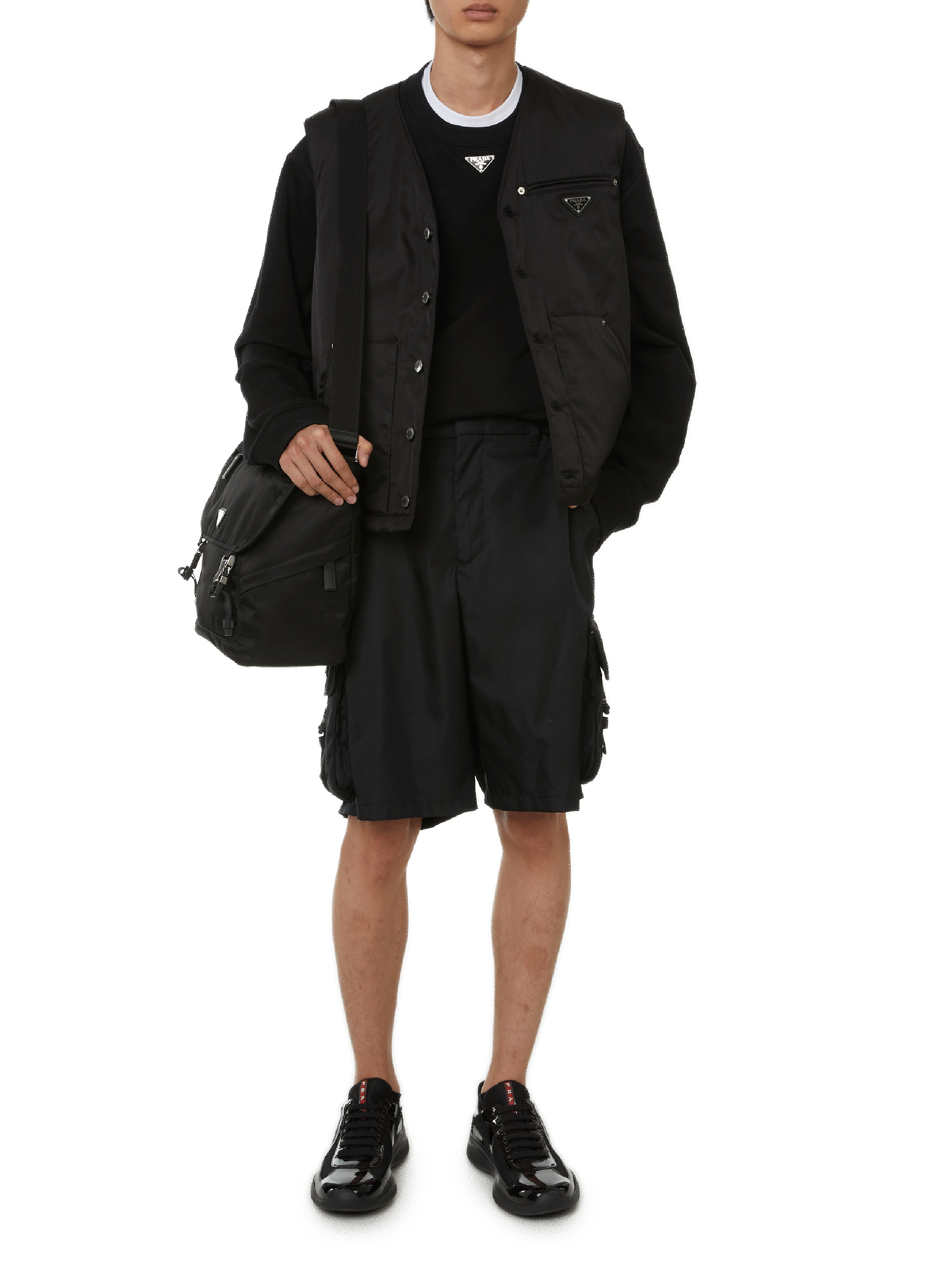 Veste sans manches  PRADA Noir