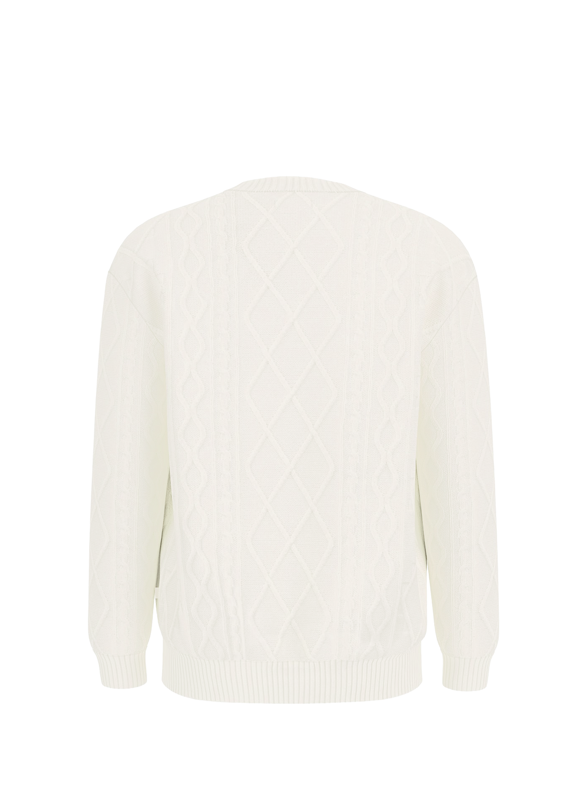 Cotton-blend jumper GUESS Beige