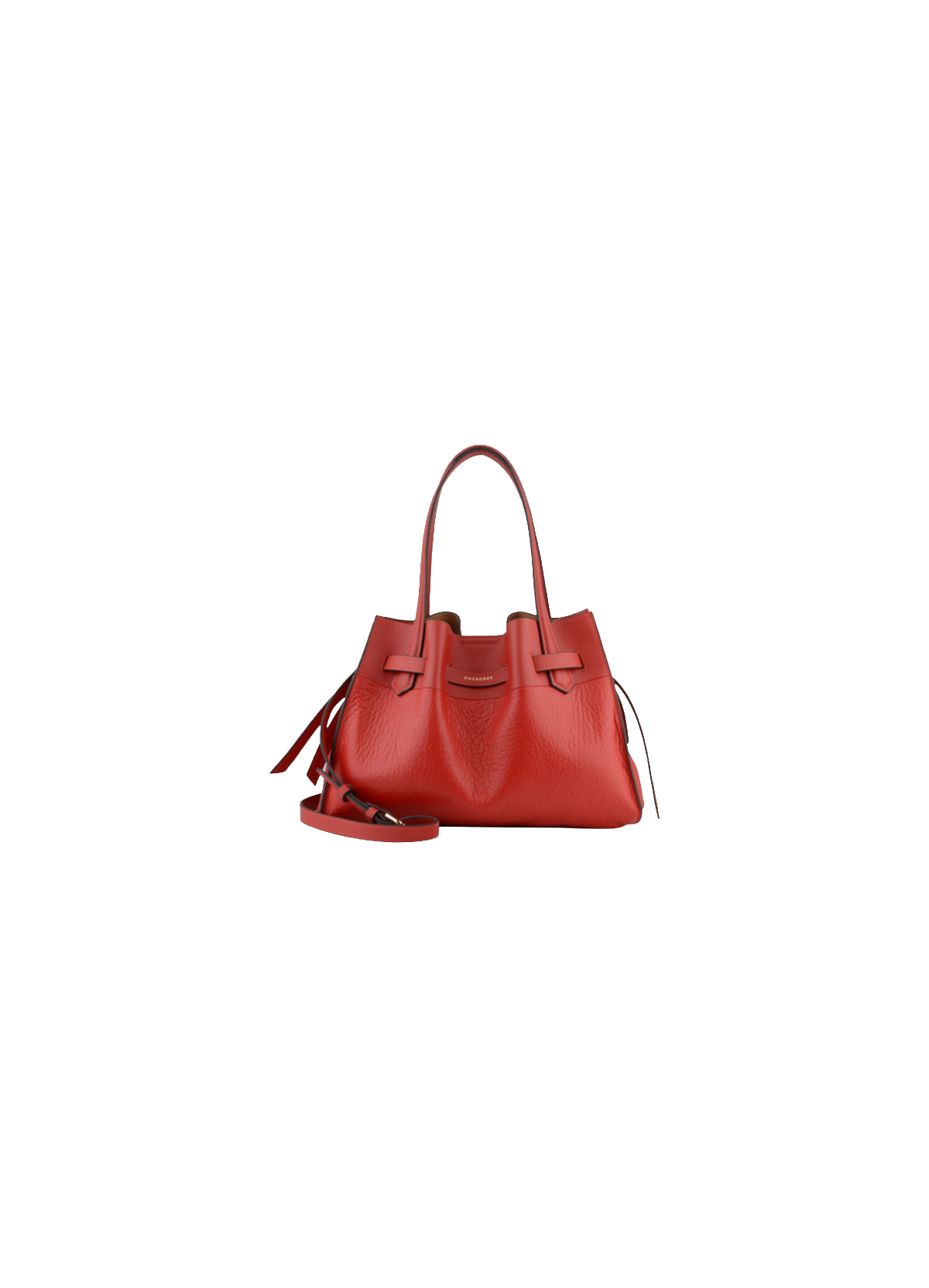 Blossom | sac porté main mm POURCHET Rouge