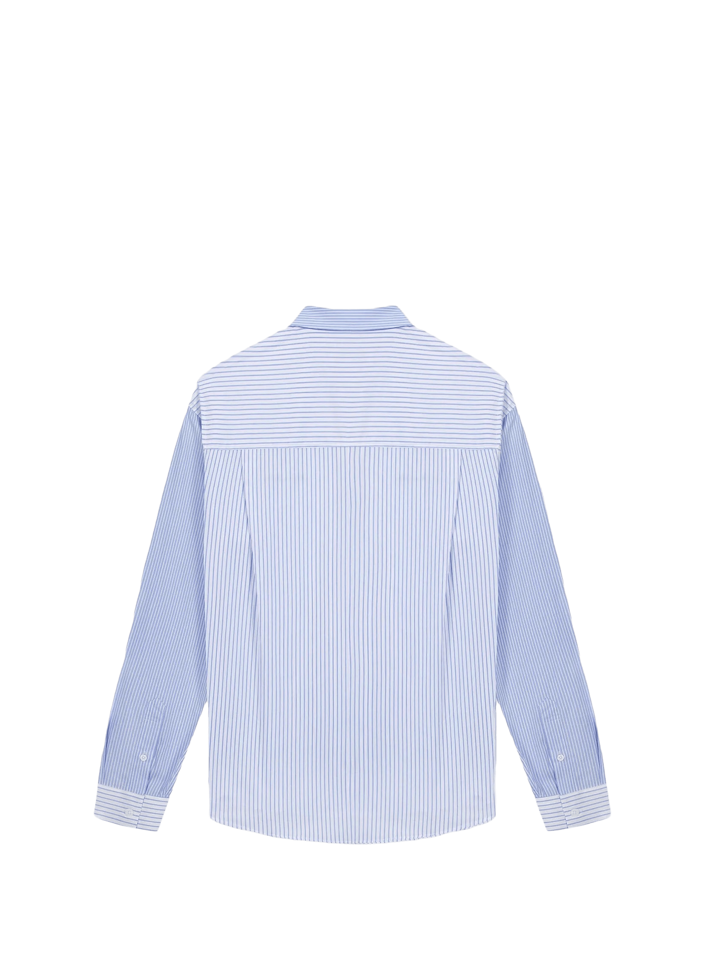 Chemise rayée Breteuil en coton MAISON LABICHE Blue