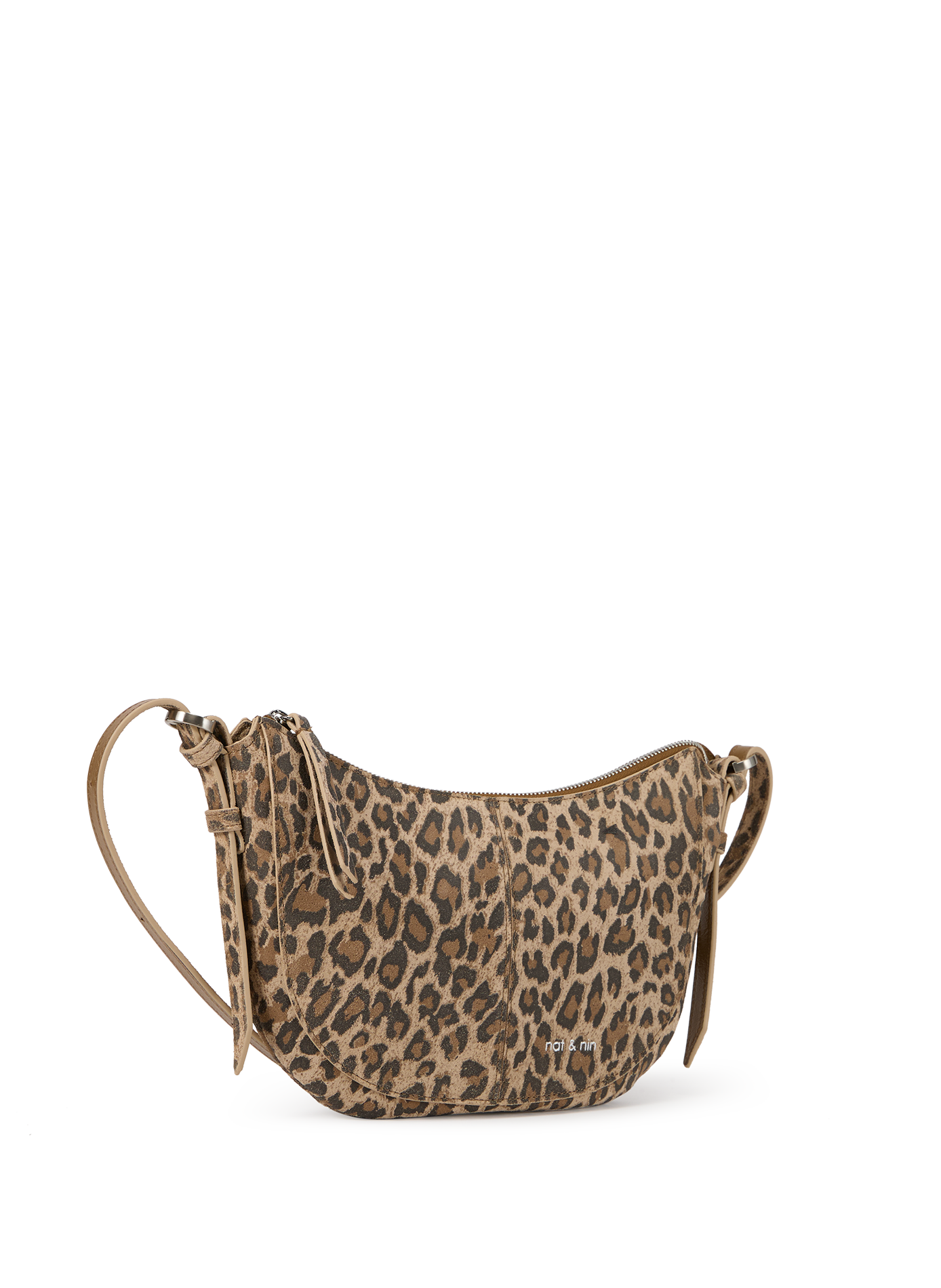 Mini Macy leather bag NAT & NIN Beige