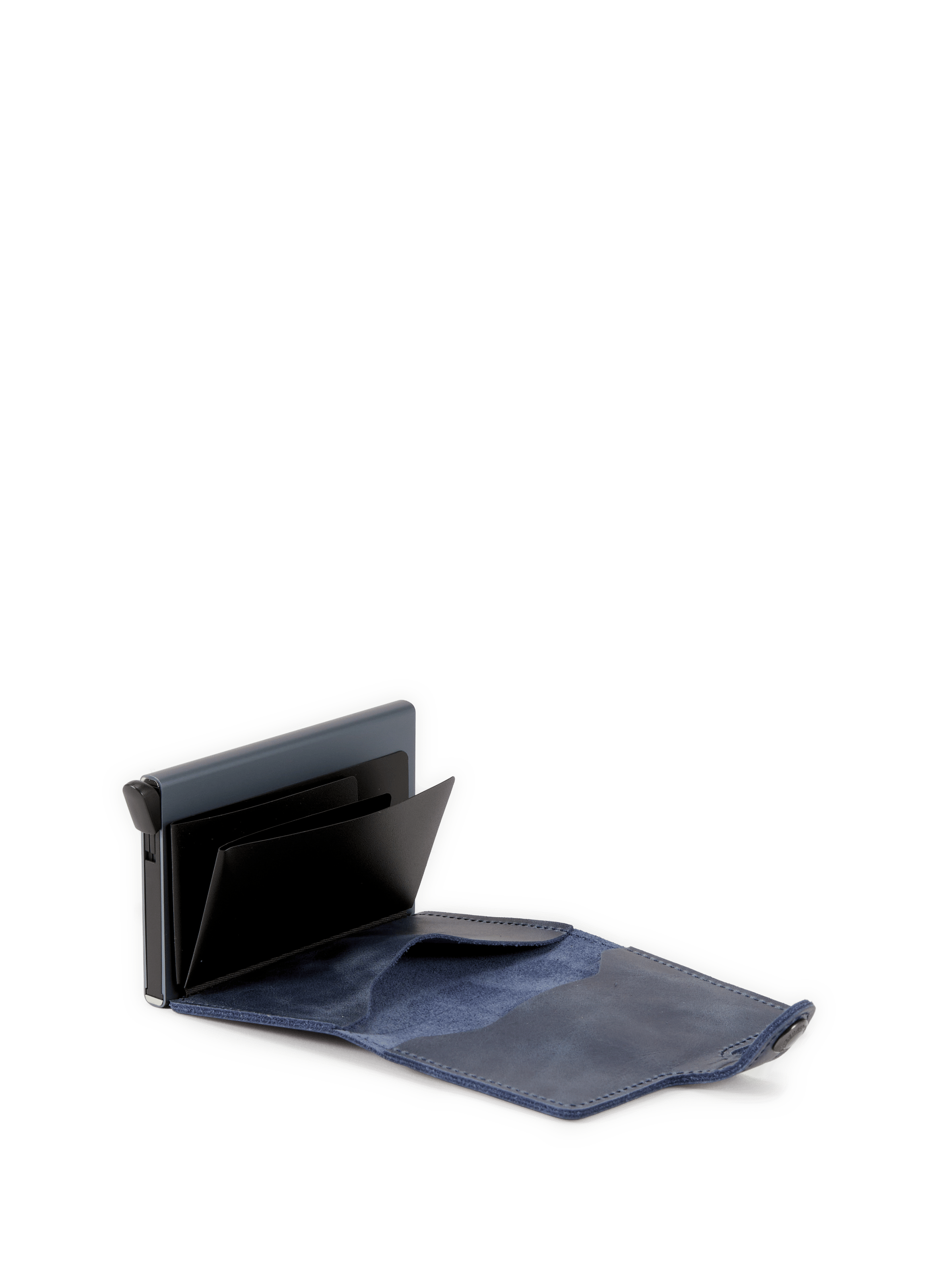 Original leather Miniwallet cardholder SECRID Blue