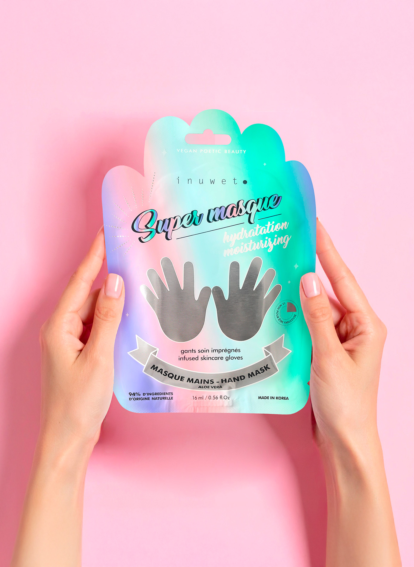 Masque hydratant mains INUWET No color