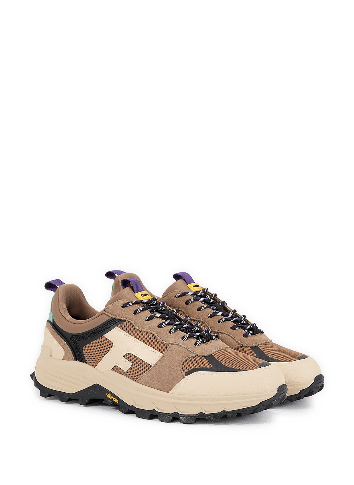 Grooved sneakers FAGUO Multicolour