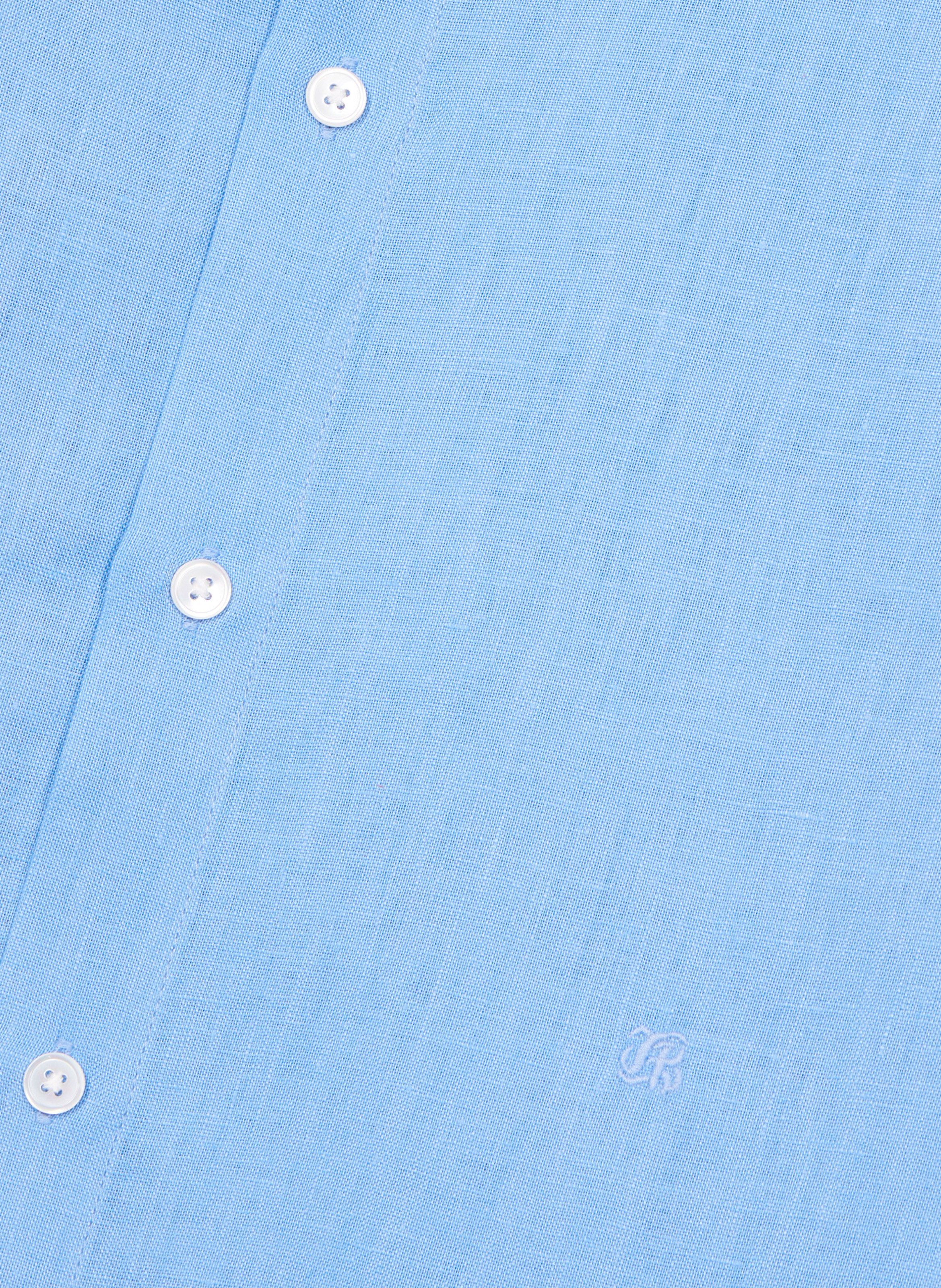 Chemise en lin THE KOOPLES Bleu