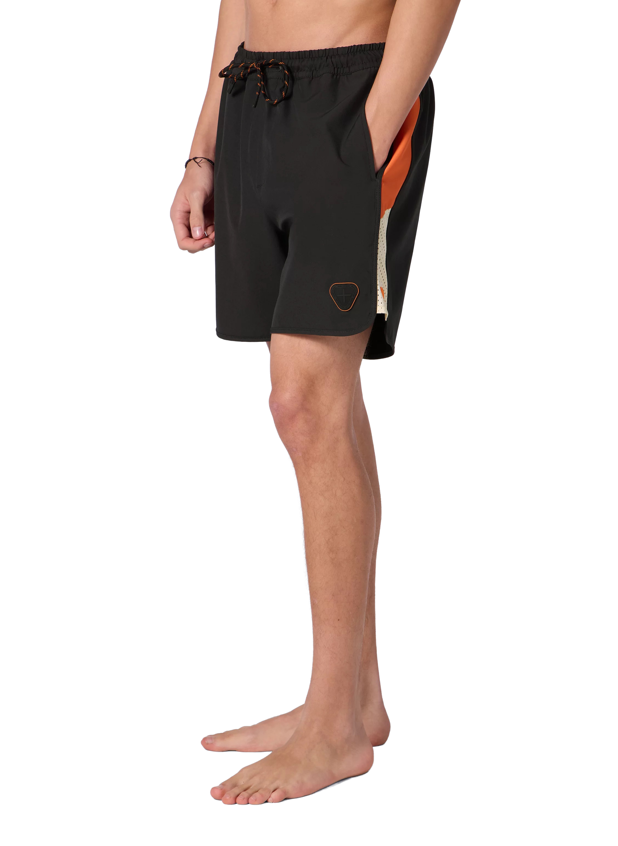 Short de bain Samy en color-block GERTRUDE ET GASTON Multicolore