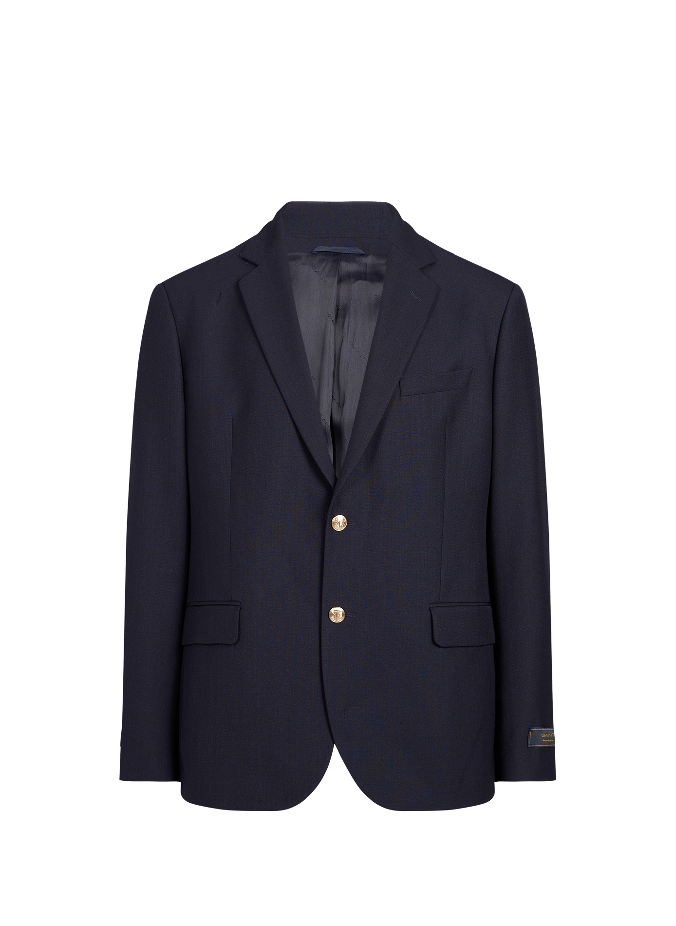 Veste de costume col tailleur GANT Bleu