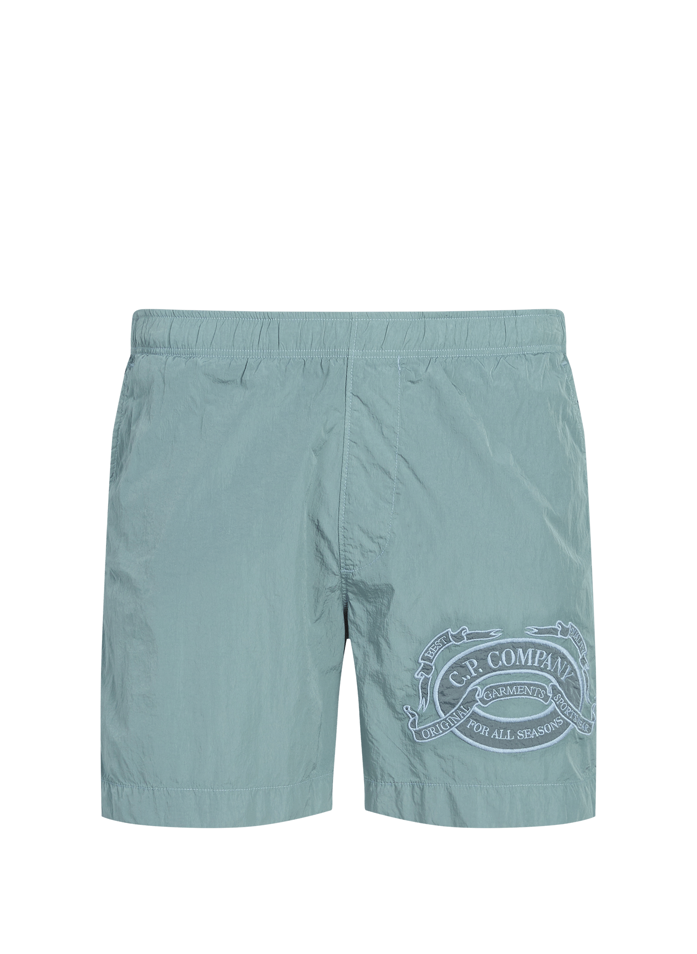 Short de bain brodé CP COMPANY Bleu