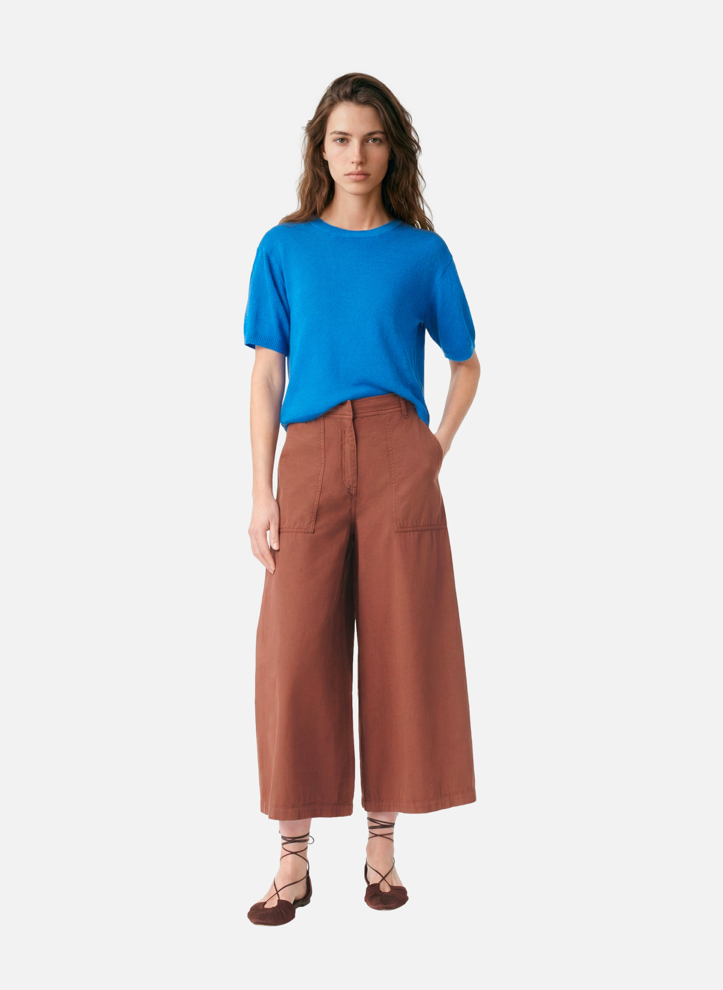 Pantalon griffon VANESSA BRUNO Marron