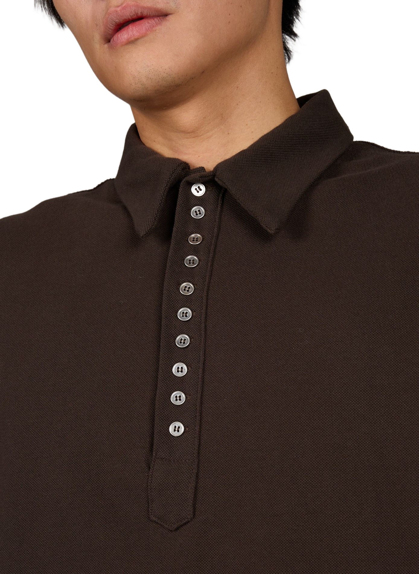  Cotton polo shirt  SONIA CARRASCO Brown