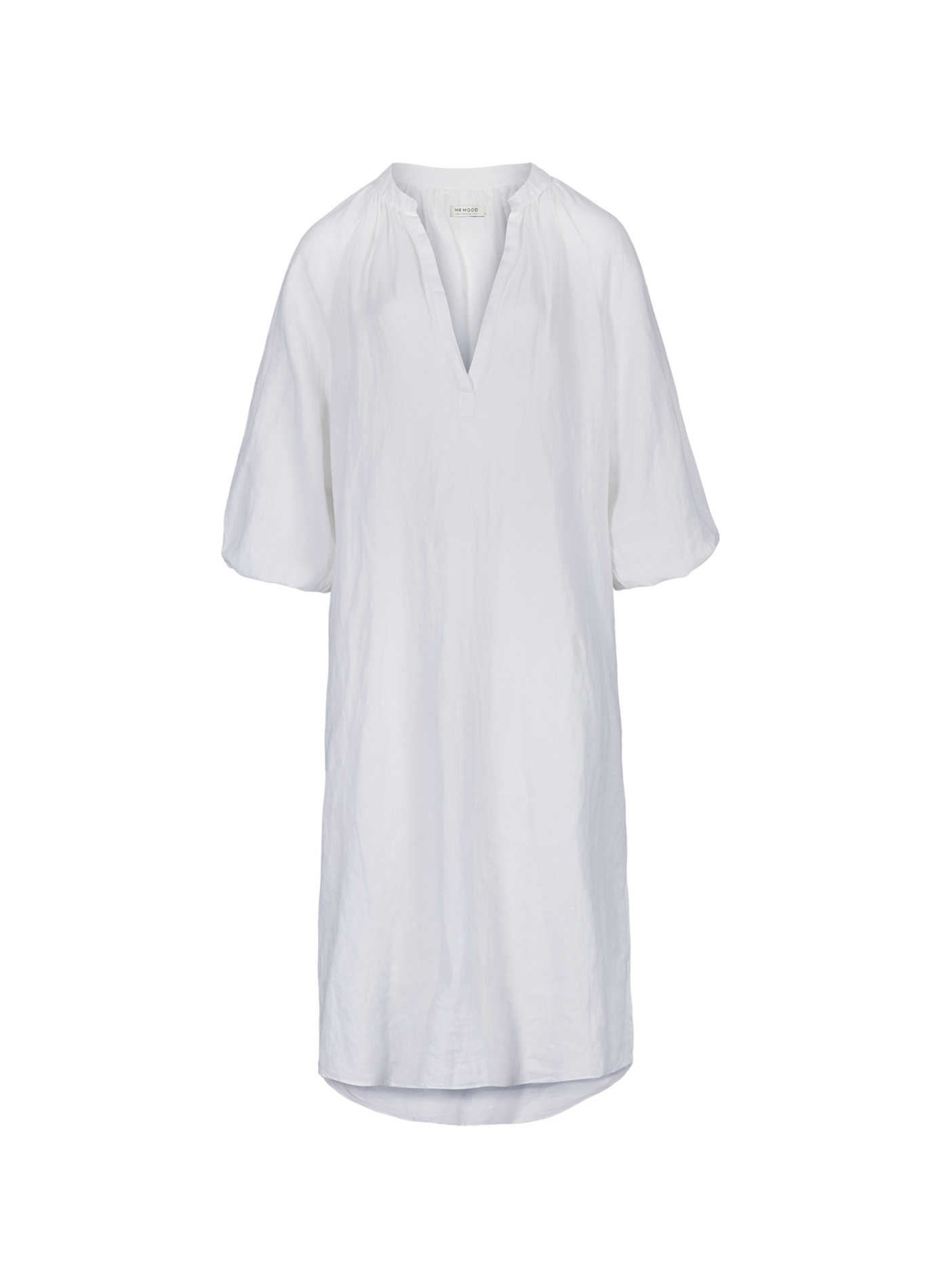 Robe Mrs Minty en lin MR MOOD Blanc