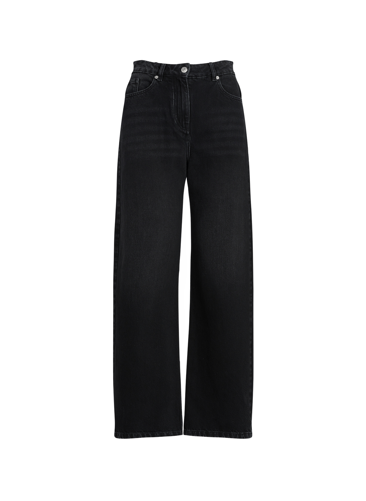 Jean droit en coton SAISON 1865 Noir