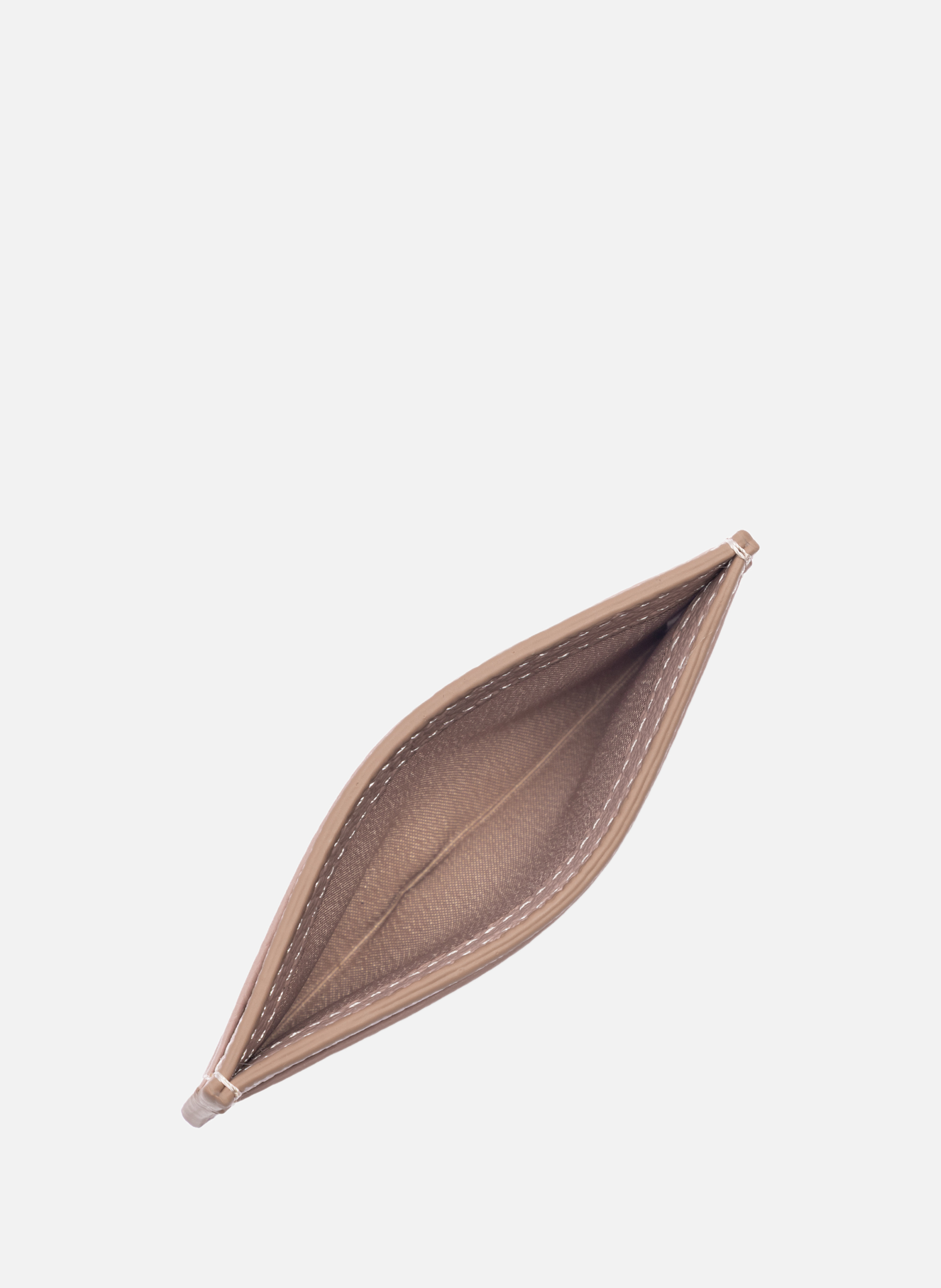 Porte-cartes - foulonné pm LANCASTER Beige