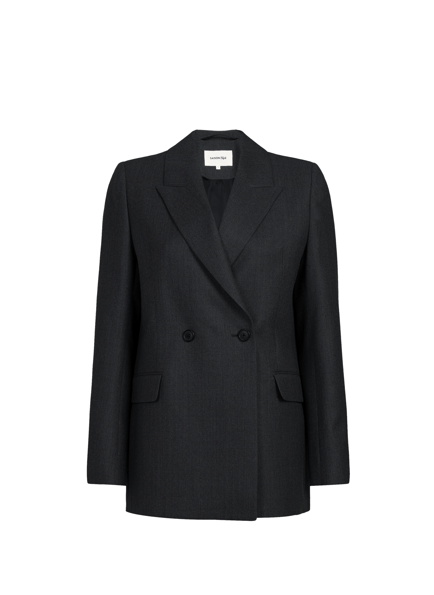 Veste col tailleur SAISON 1865 Gris