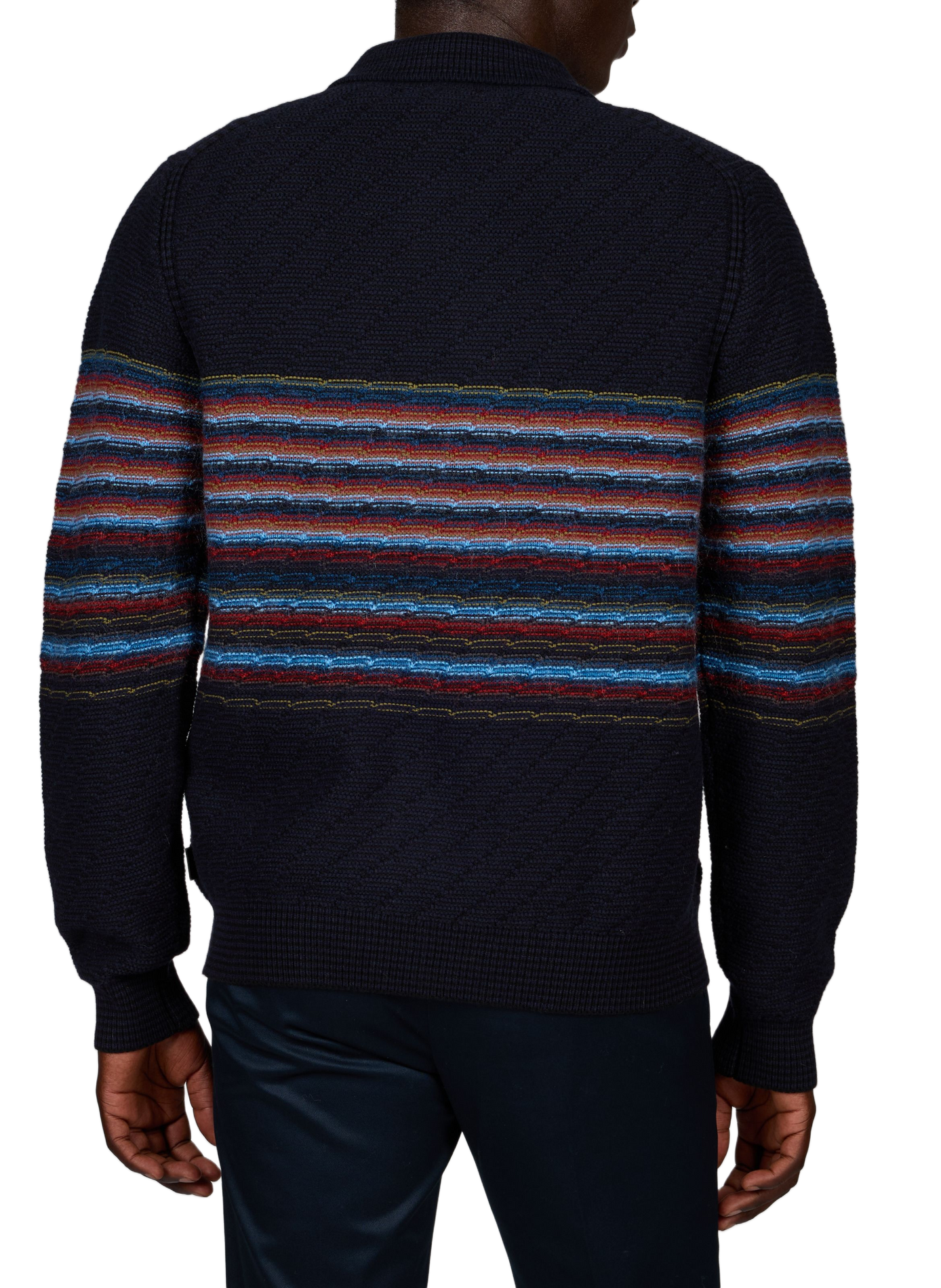 Straight wool blend vest PAUL SMITH Blue