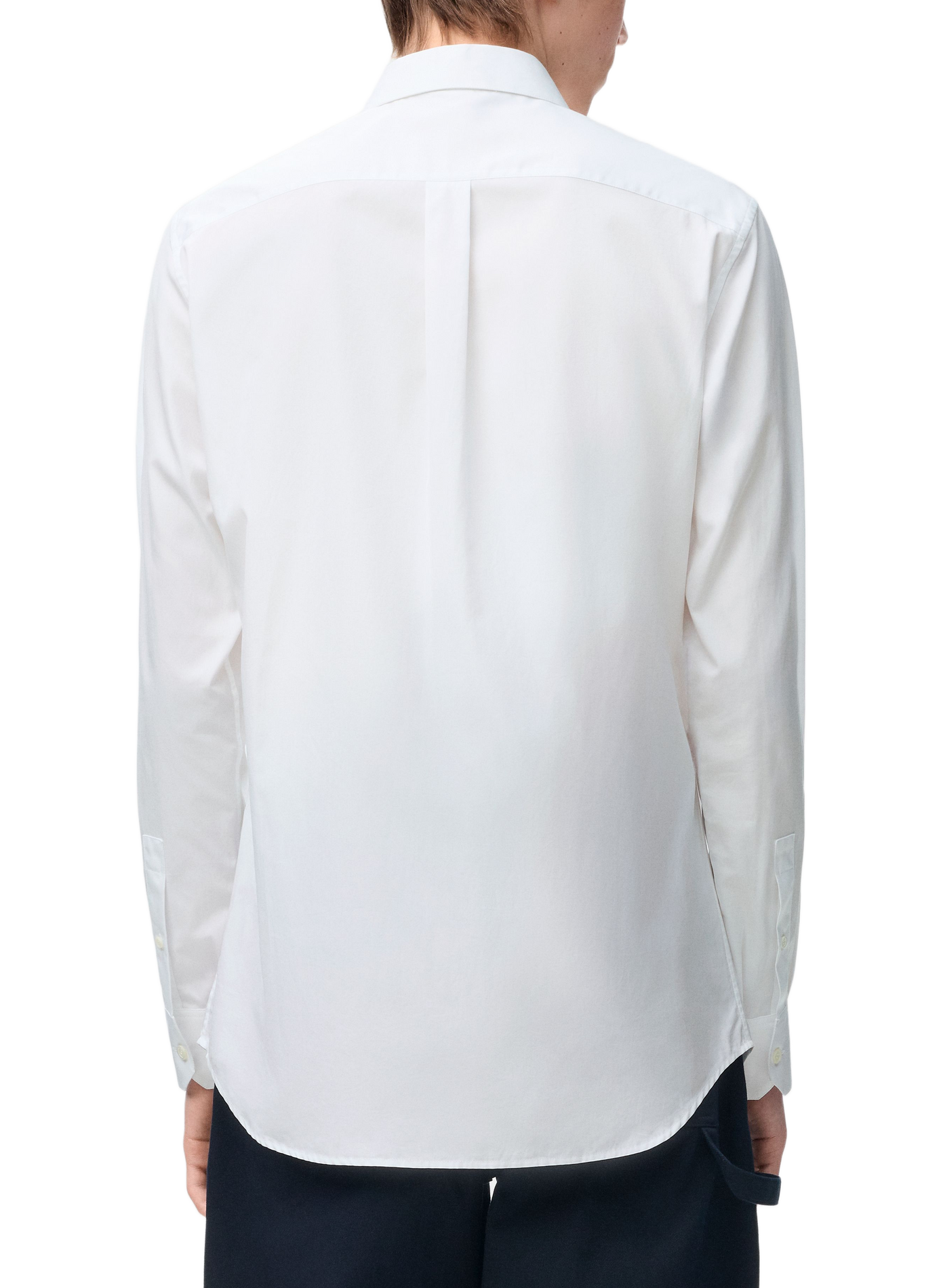 Lightweight cotton poplin shirt LOEWE White