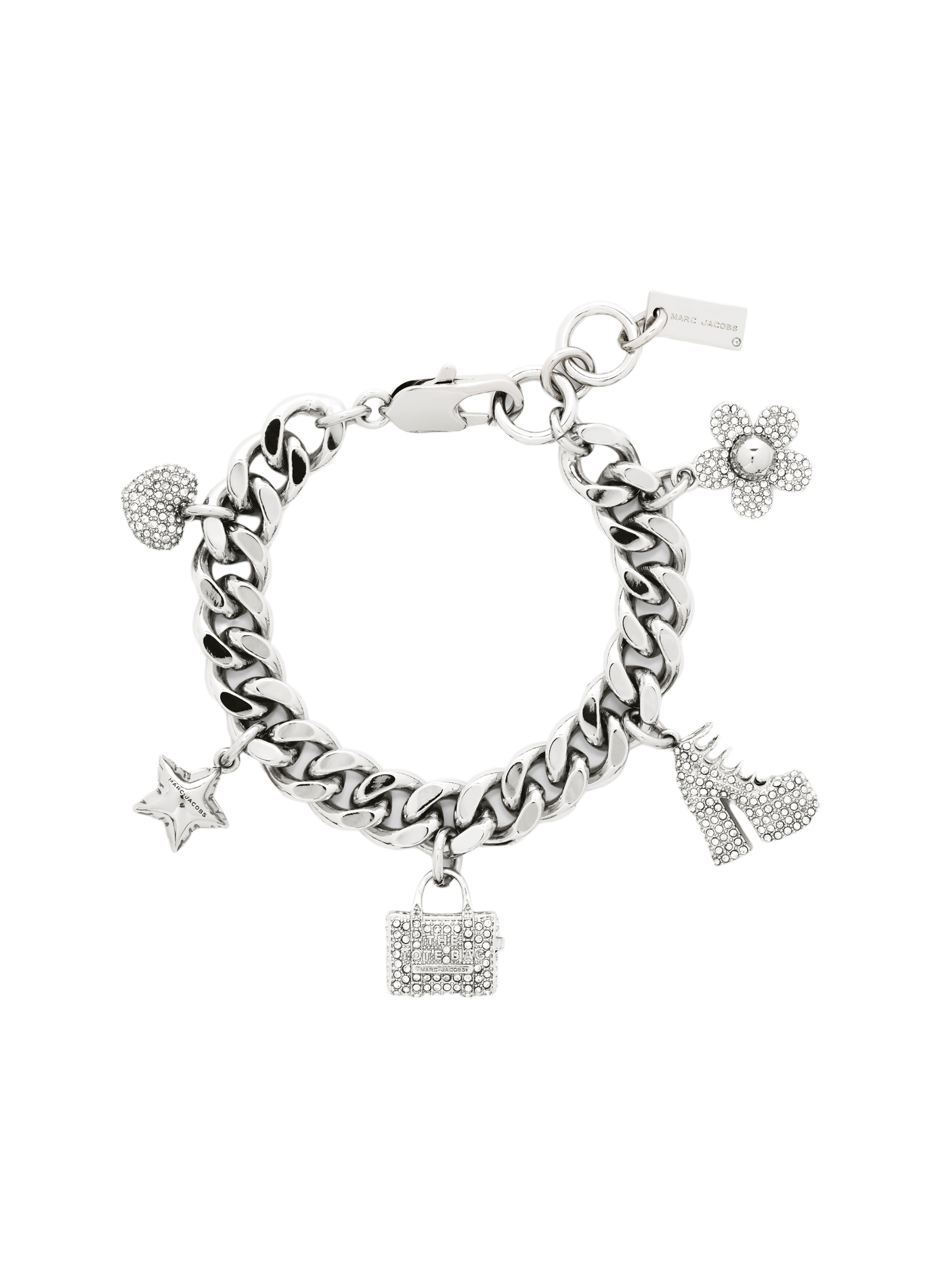 Charm Icon Bracelet MARC JACOBS Silver