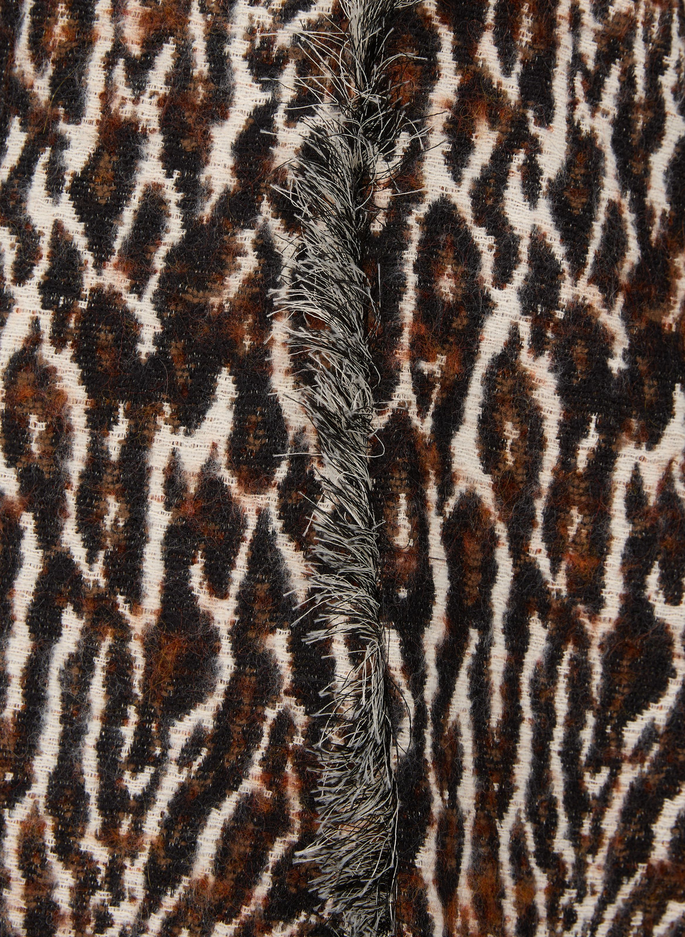 Minifalda con estampado de leopardo en mezcla de algodón GANNI Multicolor