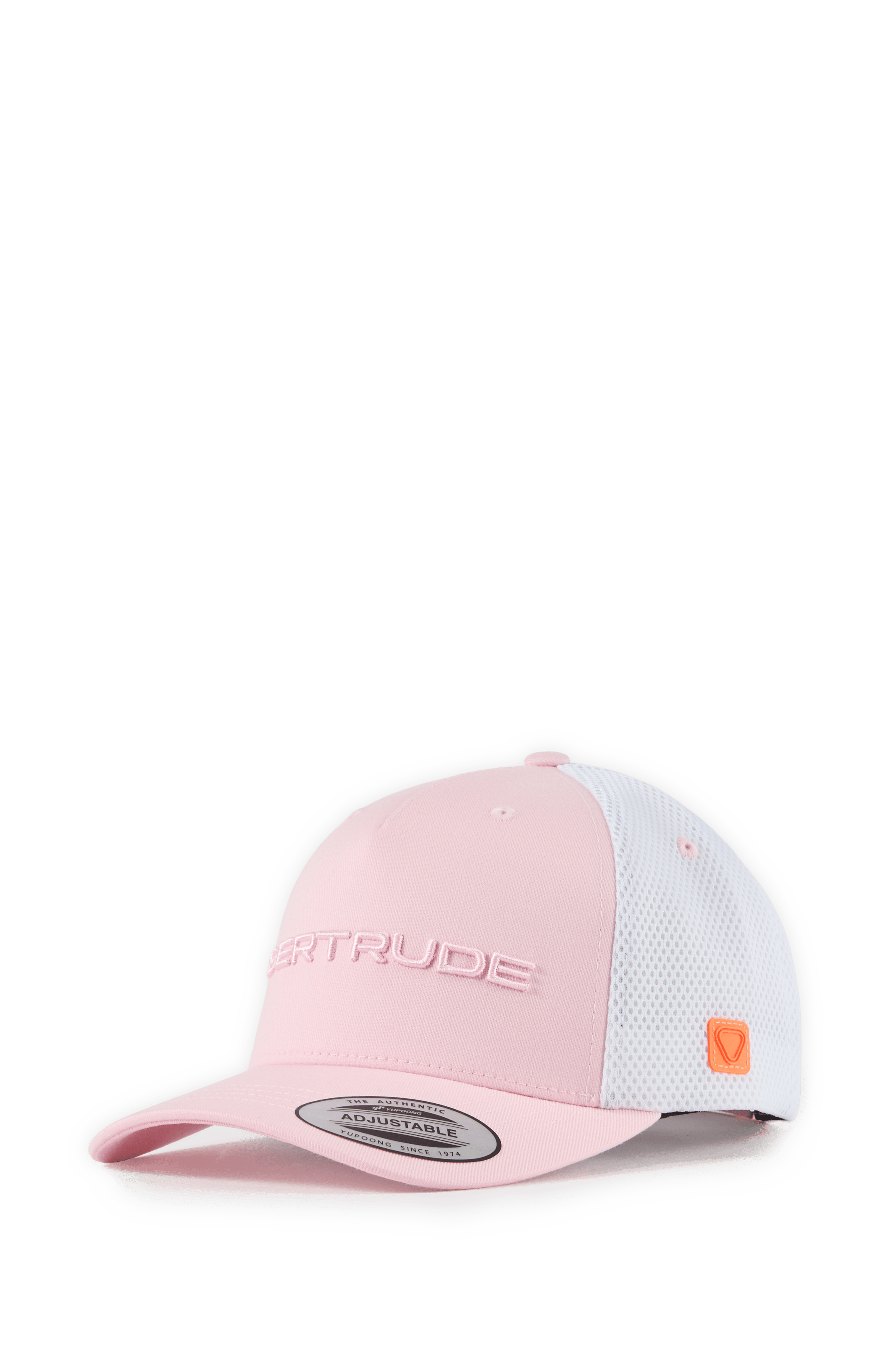 Benja-Kappe mit gesticktem Logo GERTRUDE Rosa
