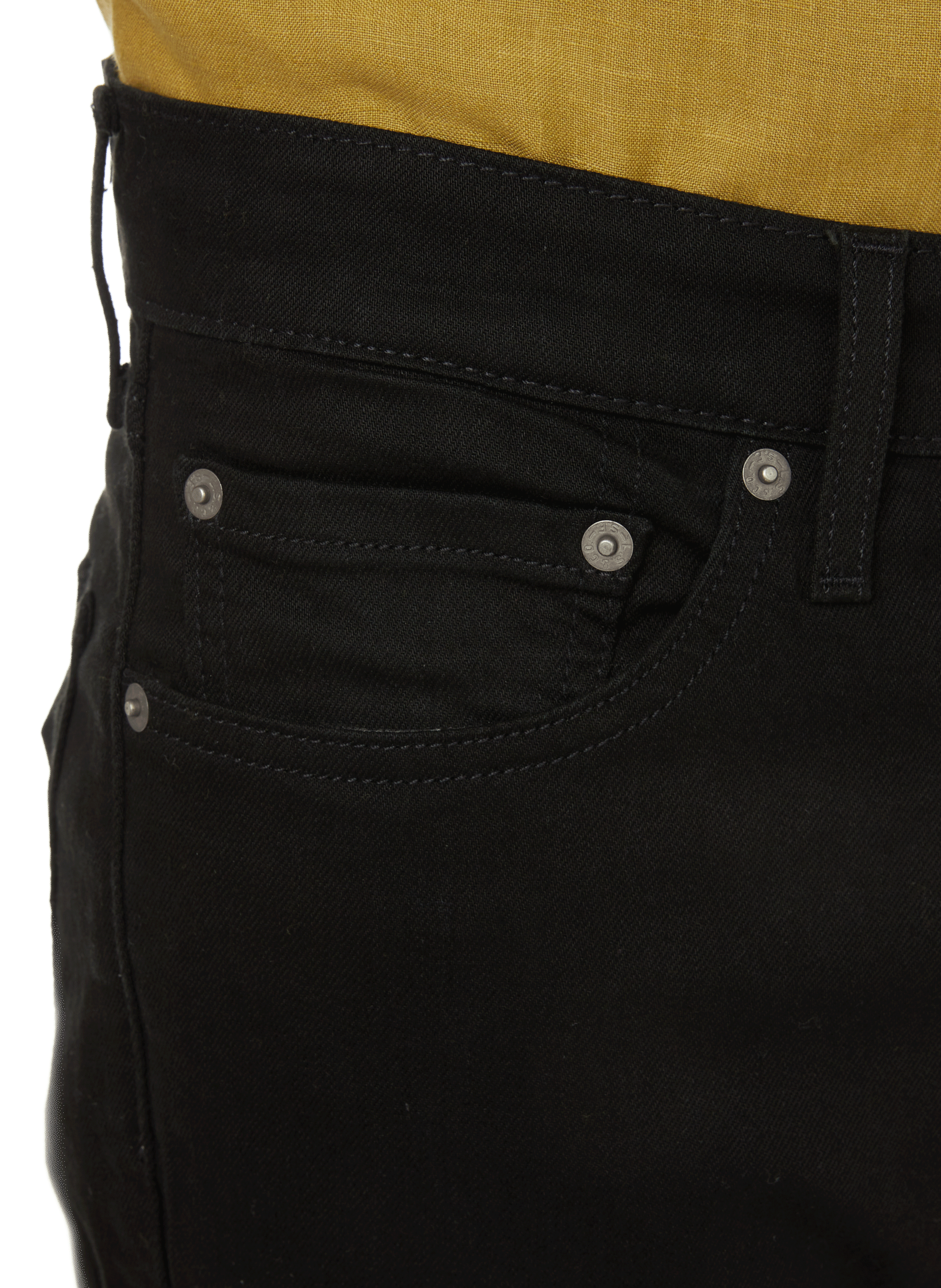 511 Slim cotton denim jeans LEVI'S Black