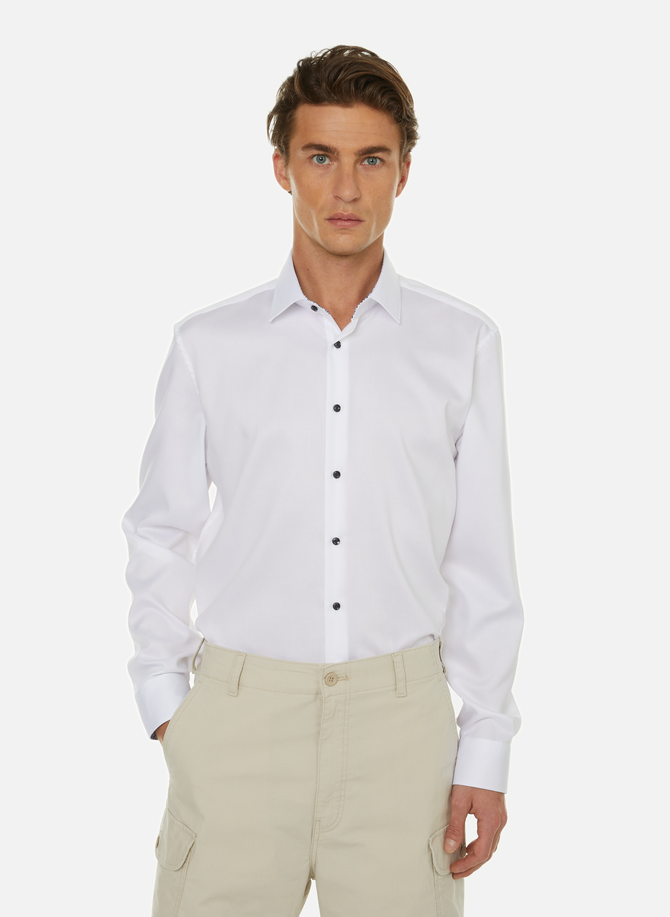 Shirt in plain cotton  SEIDENSTICKER