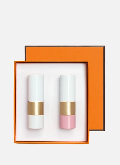 Precomposed set in Red Hermès and Pink Hermès HERMÈS Precomposed set in Red Hermès and Pink Hermès HERMÈS