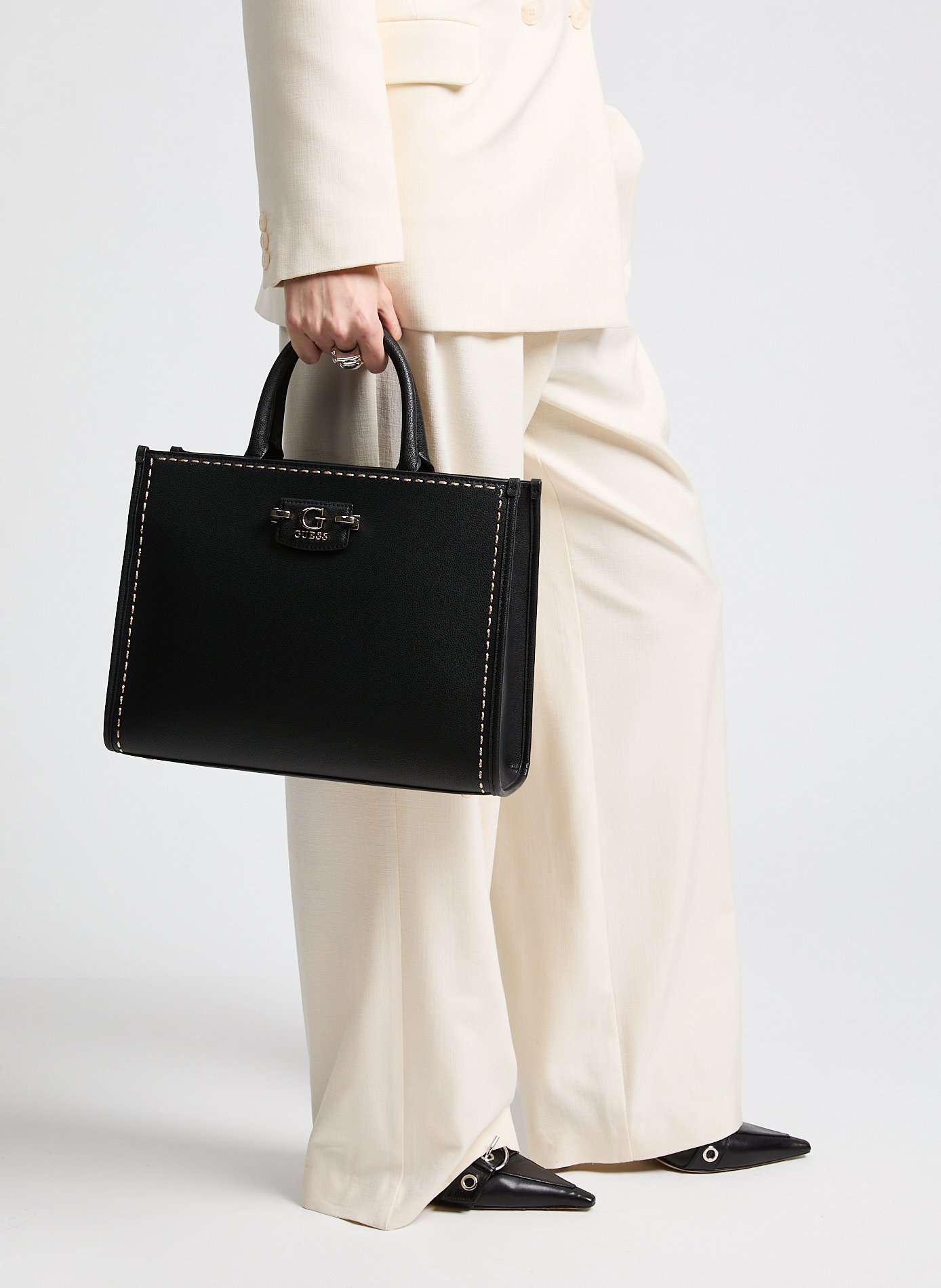 Handbag Nastra GUESS Black