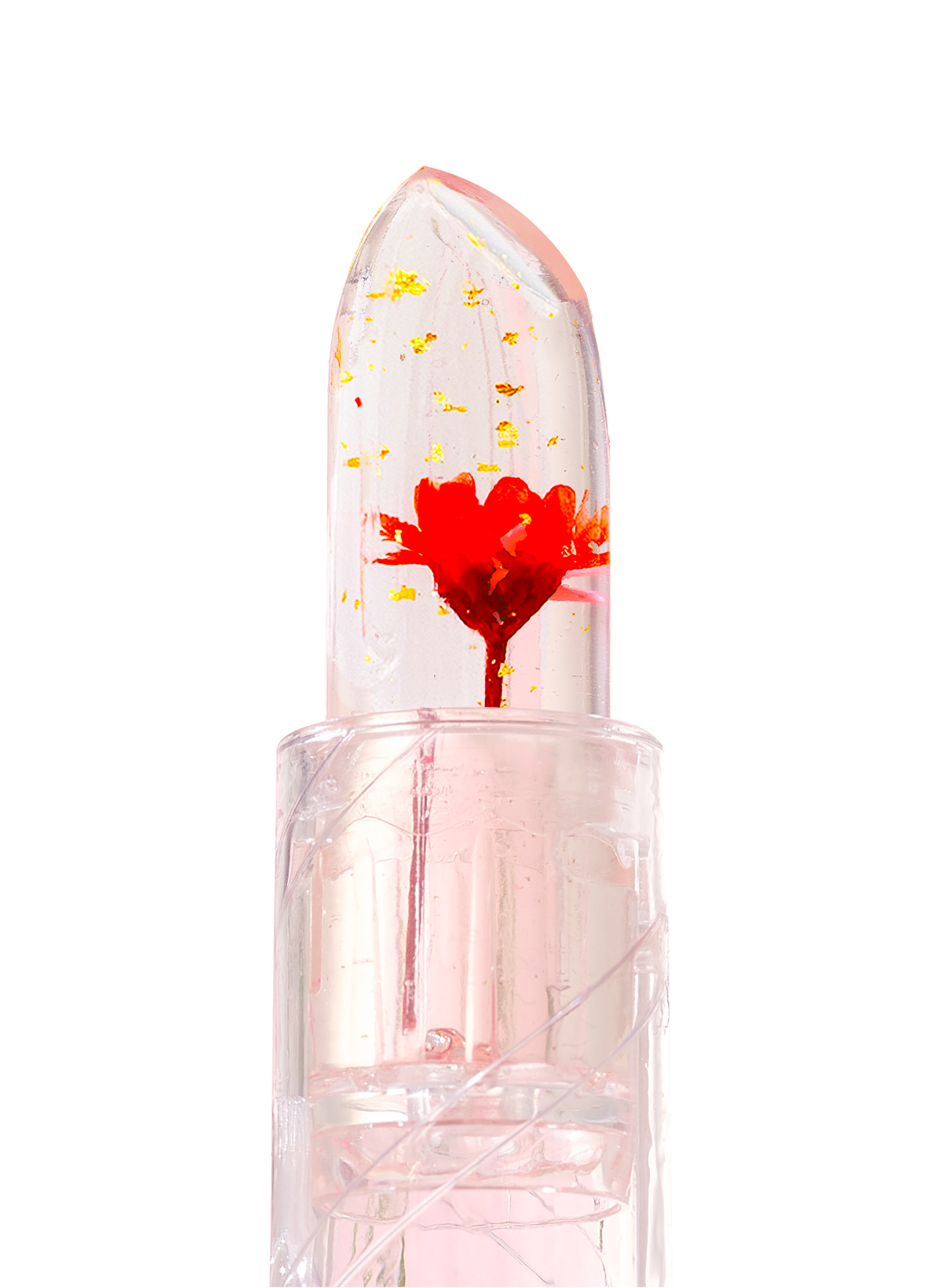Lipstick Flower in a box - Strawberry Fraise